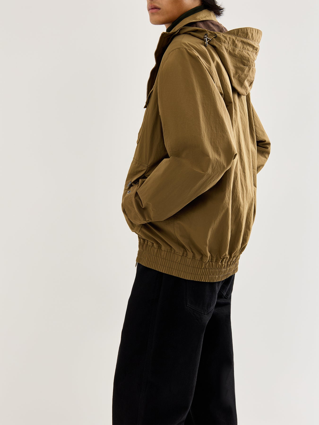 Re-Engineered Hooded Showerproof Flight Bedale Jacket