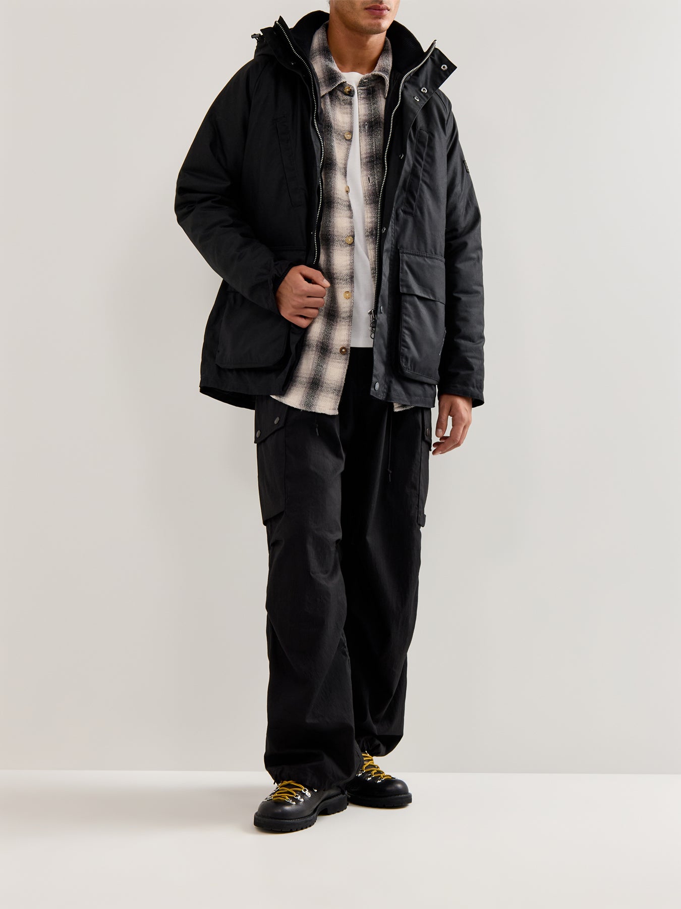 Oakdale Wax Jacket Black