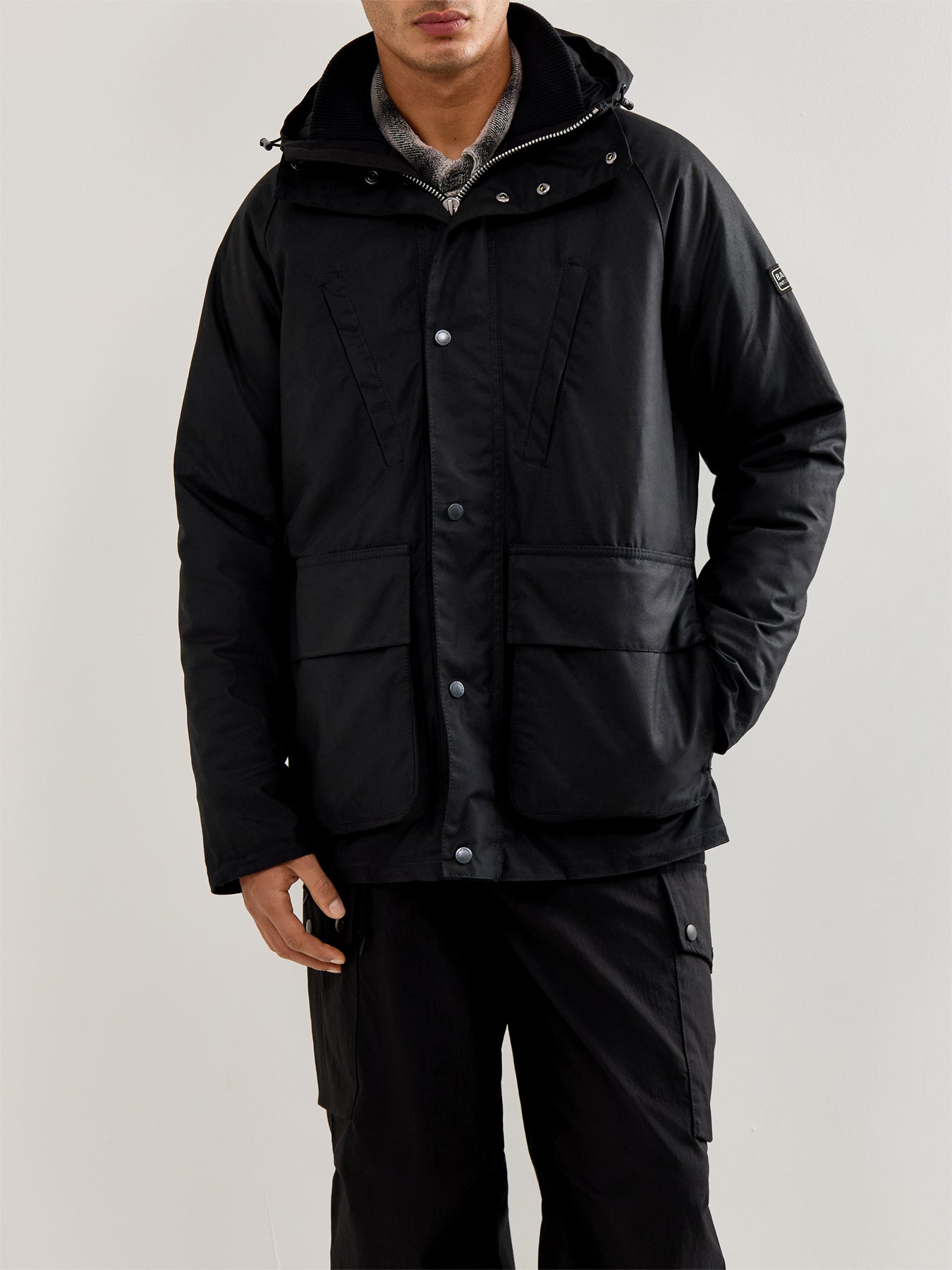 Oakdale Wax Jacket Black