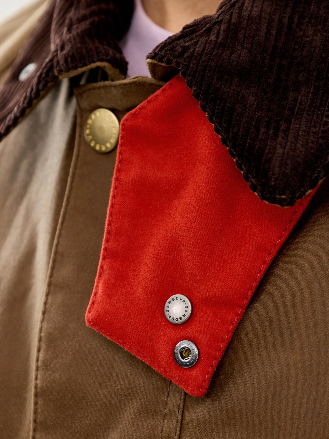 Paul Smith Loves Barbour Bedale Wax Jacket Tan