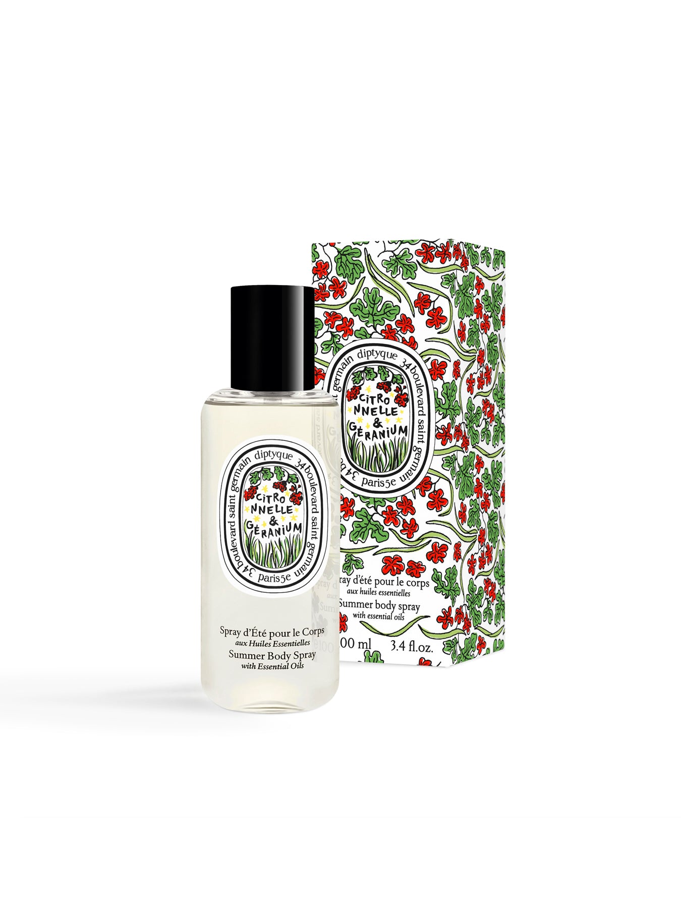 Citronnelle & Geranium Body Spray 100ml Limited Edition