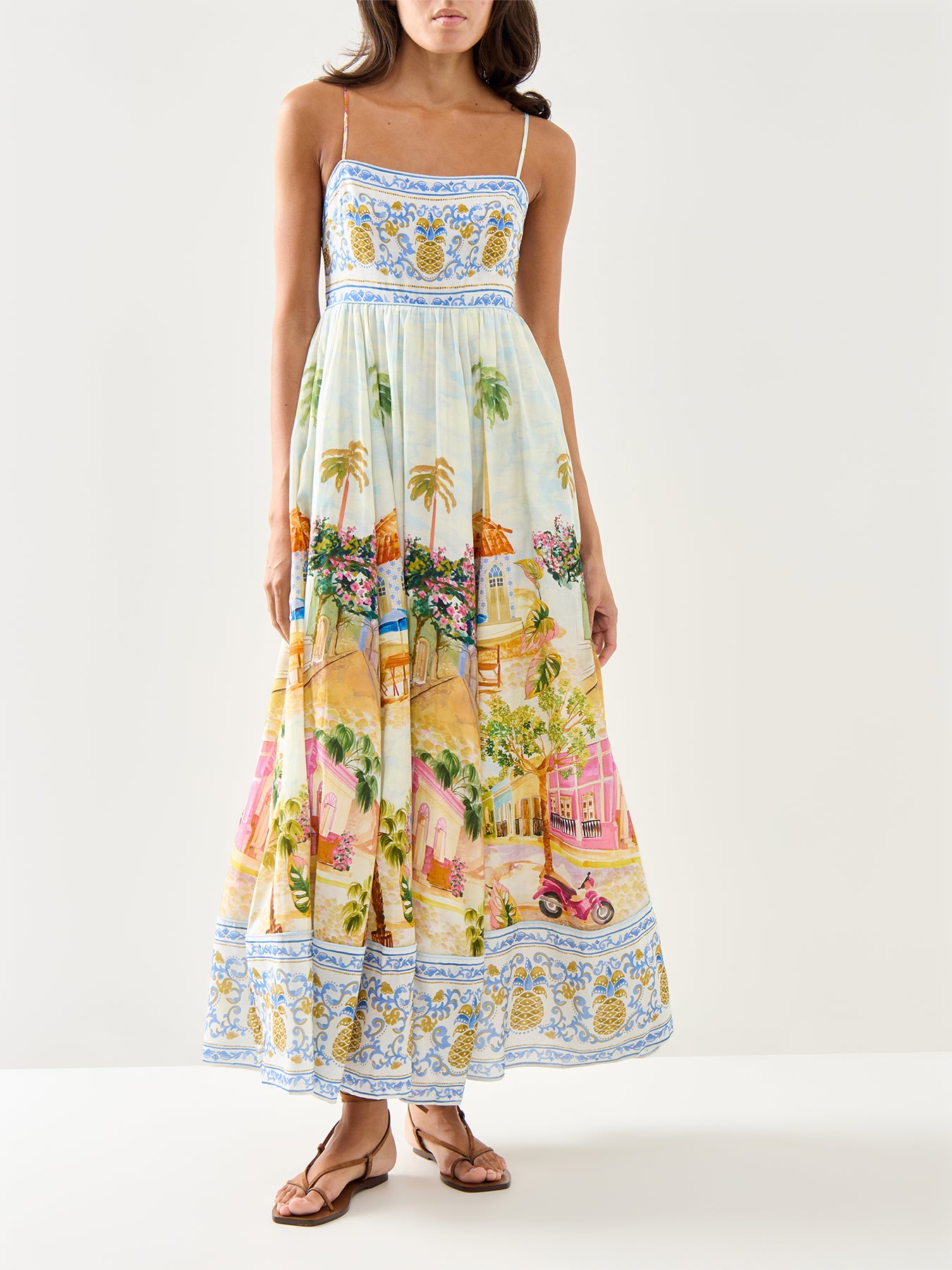 Aracati Multicolor Maxi Dress