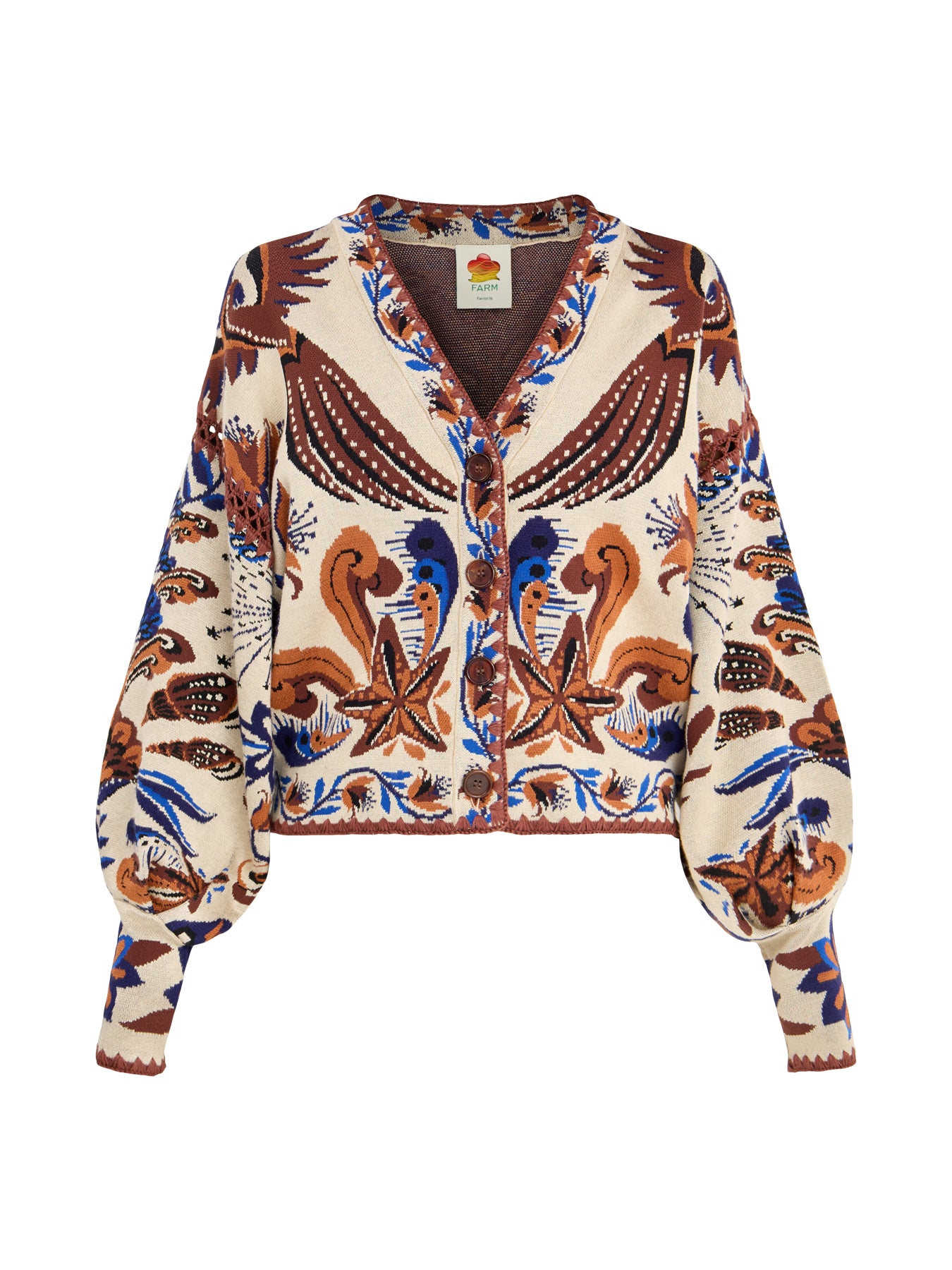 Nature Land Sand Knitwear Cardigan