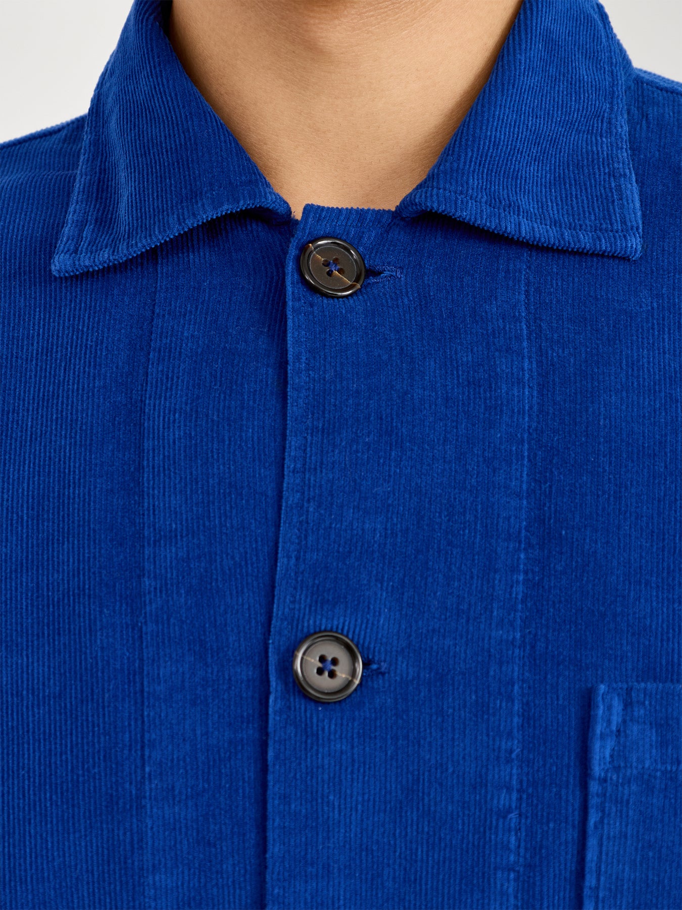 Bakers Cotton Overshirt Blue