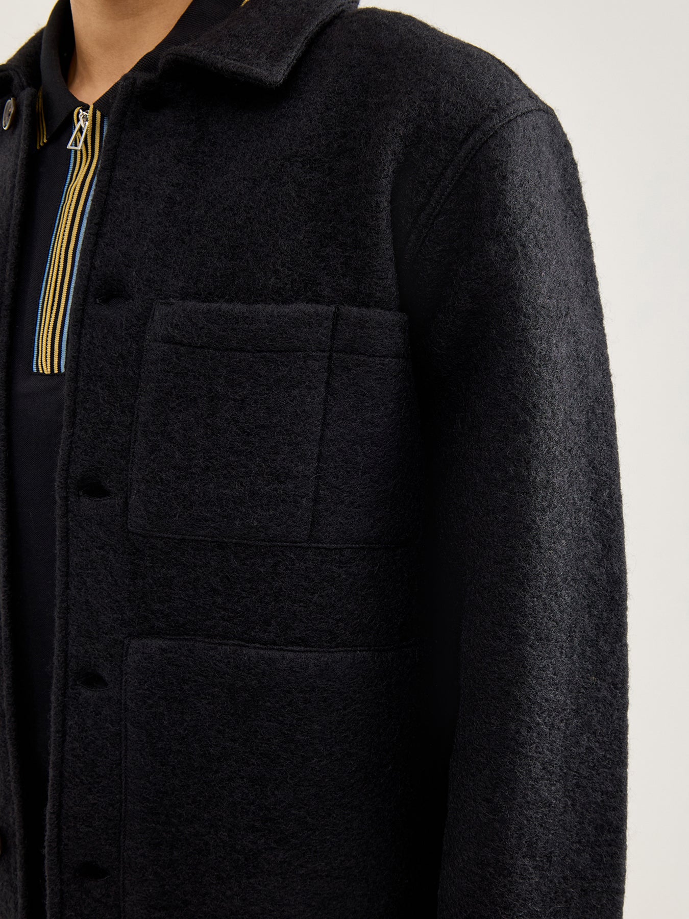 Uniform Wool Jacket Black
