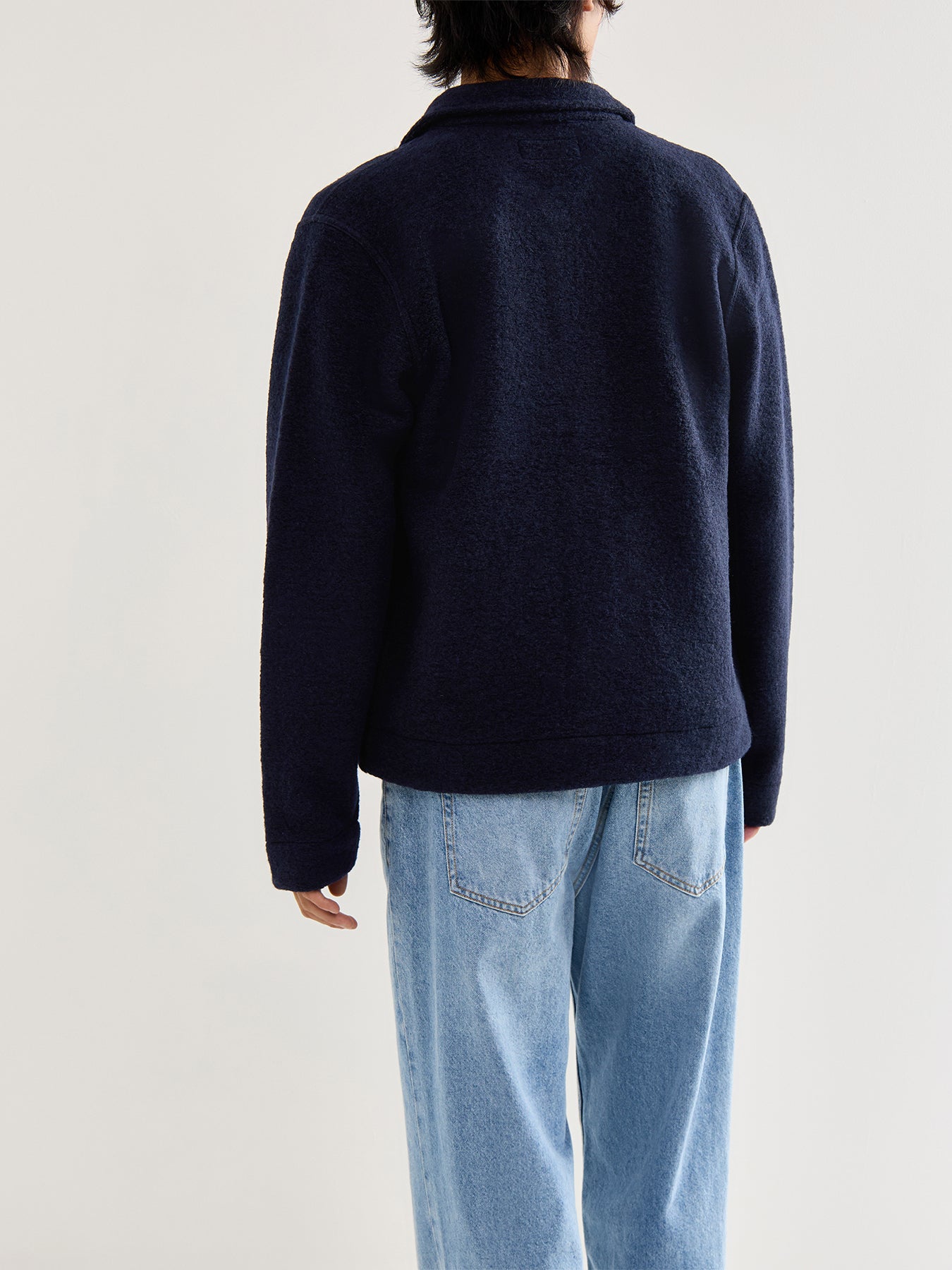 Uniform Wool Jacket Navy