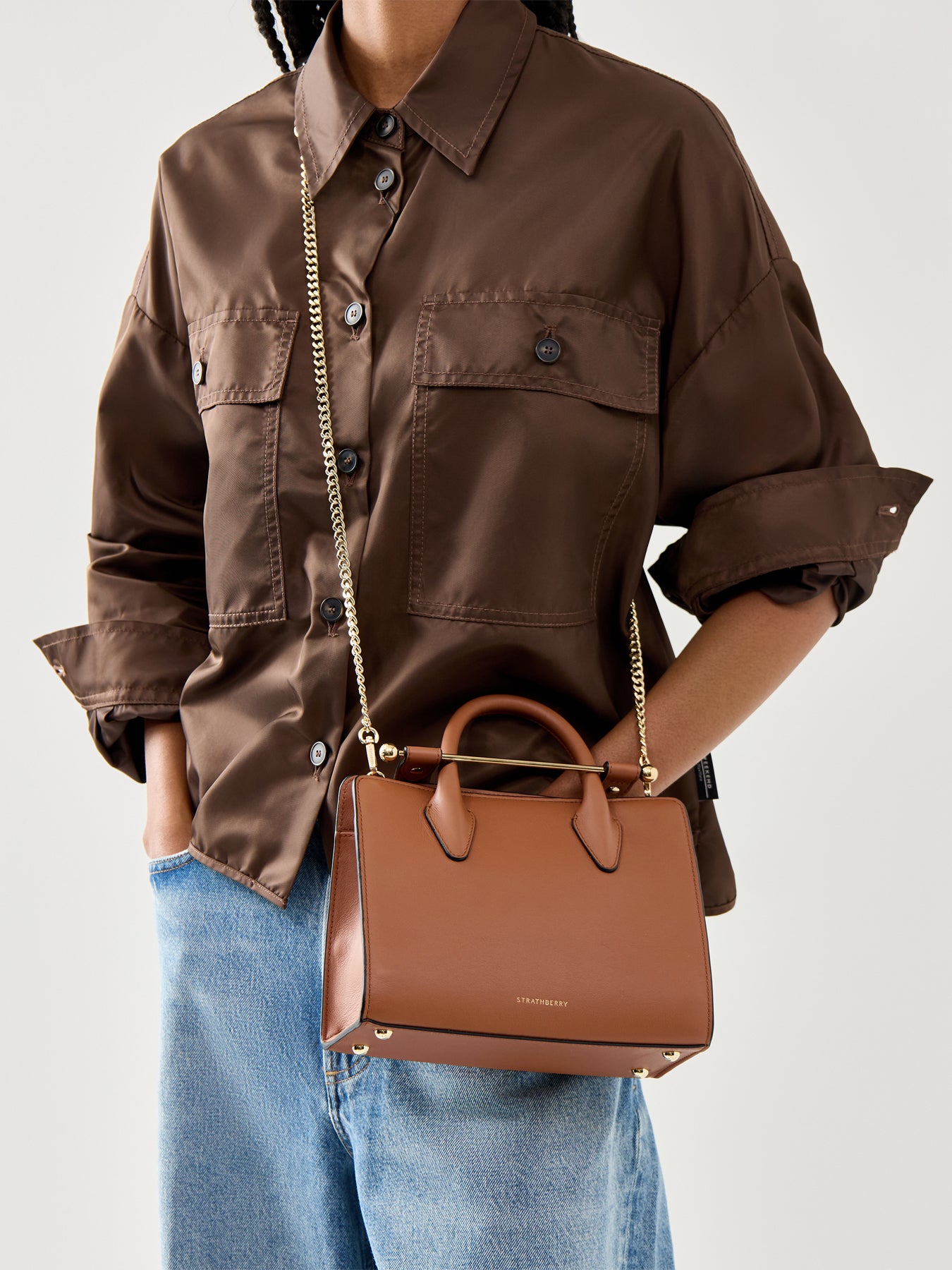 Mini Tote Leather