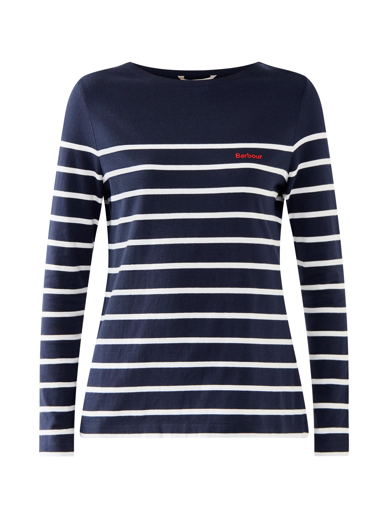 Barbour Bradley Top Navy Strpe