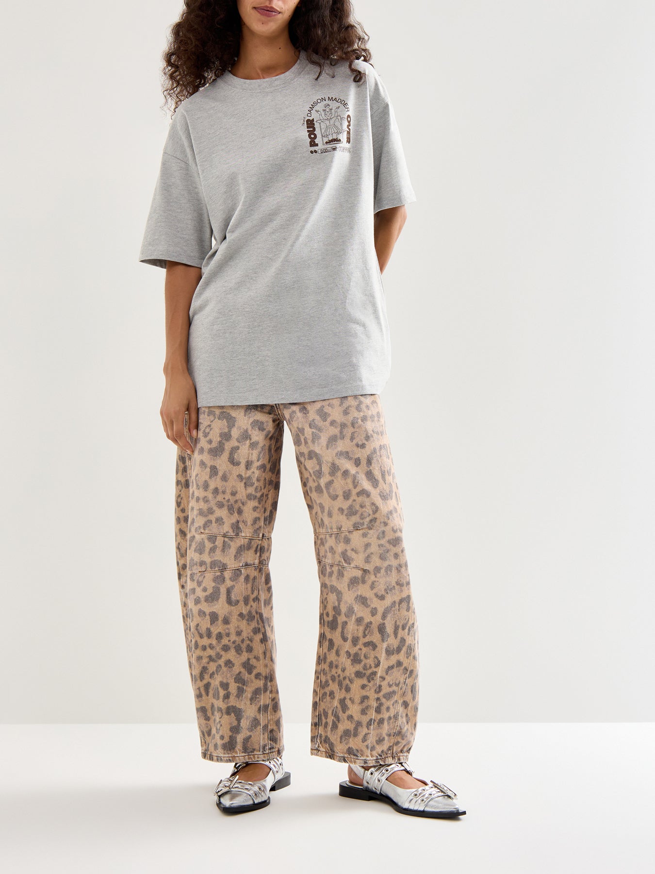 Pour Over Coffee Short Sleeves Tee Grey