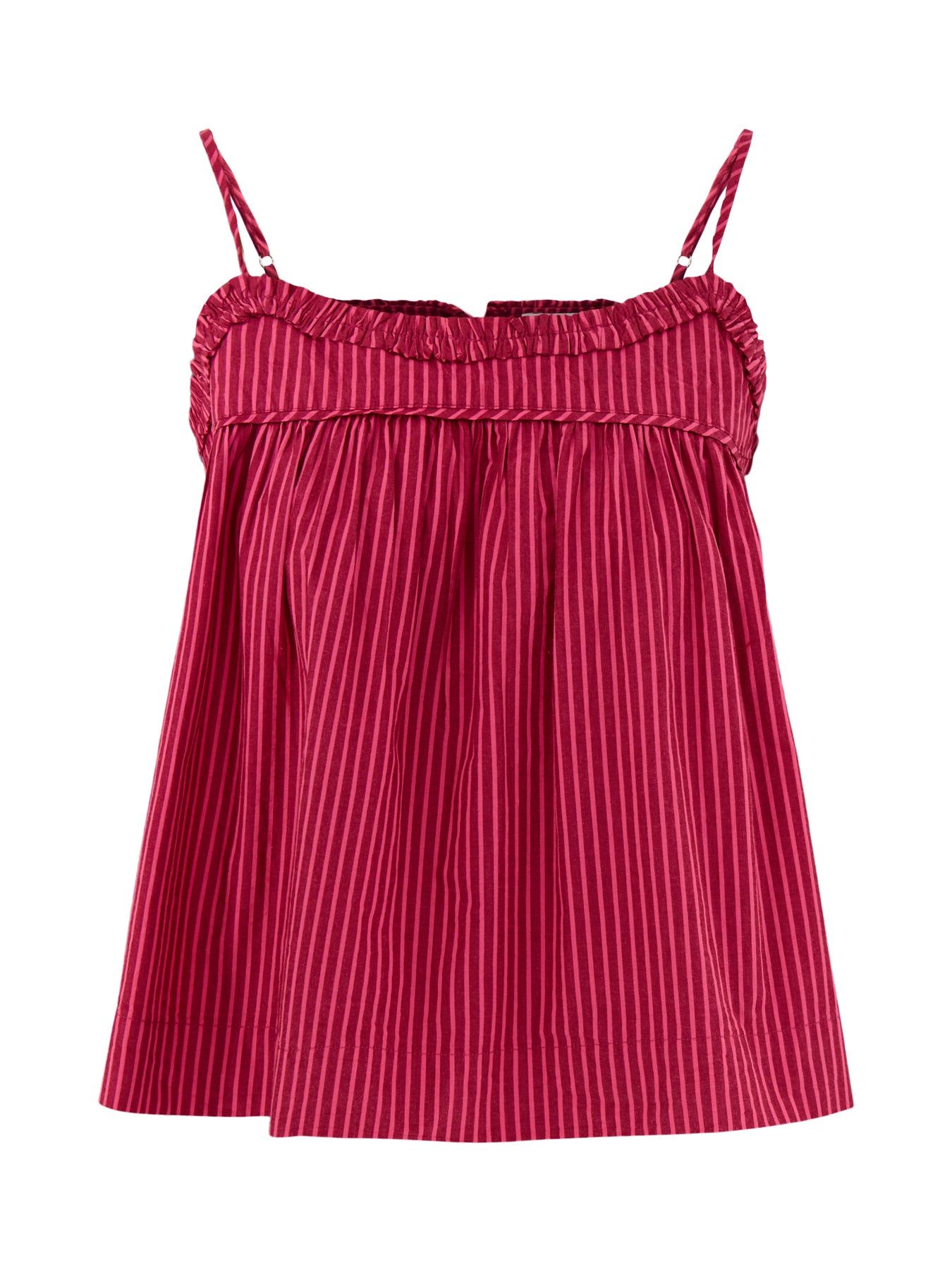 Flynn Cami Cotton Berry Business