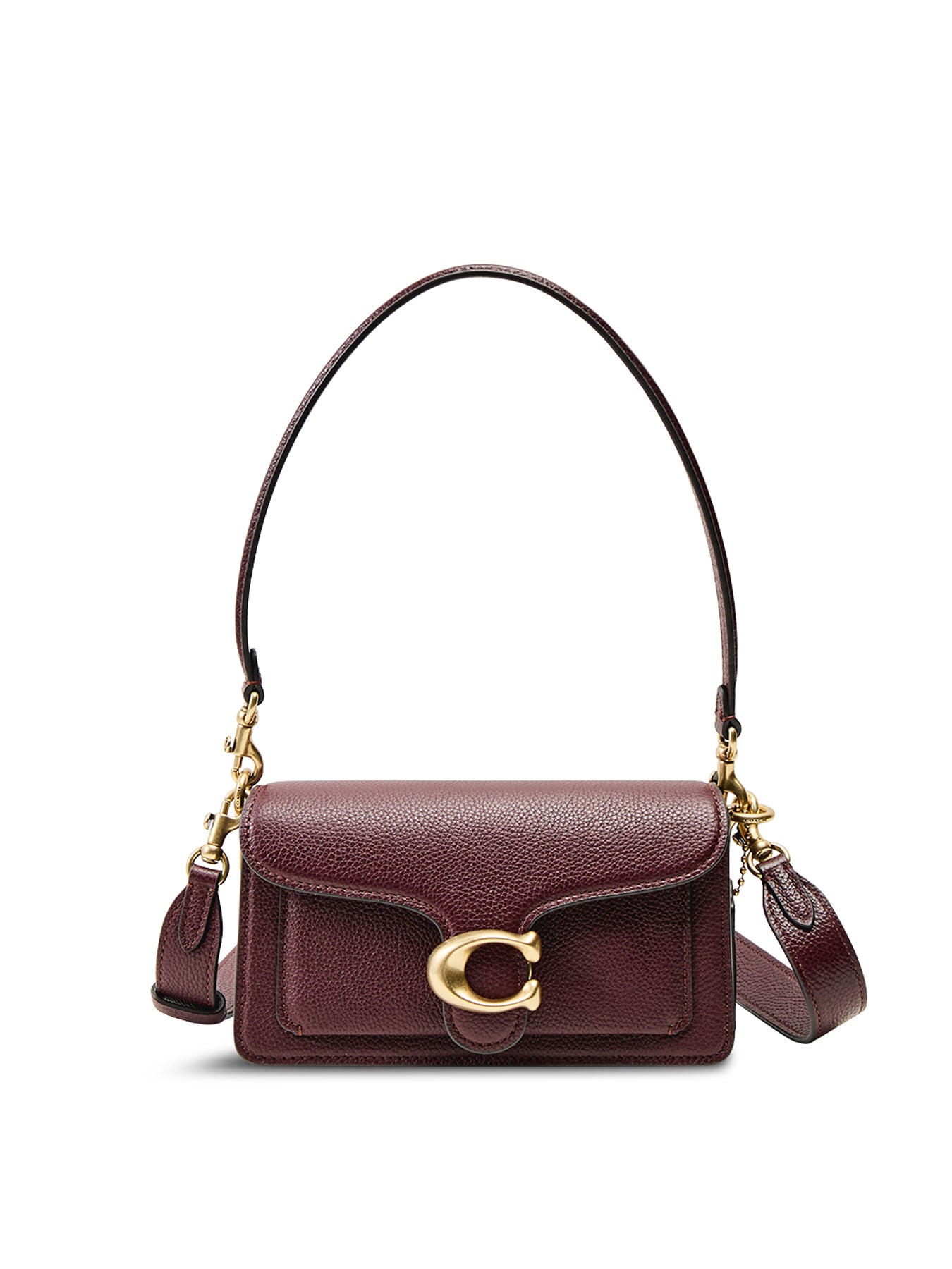 Tabby 20 Leather Shoulder Bag Merlot