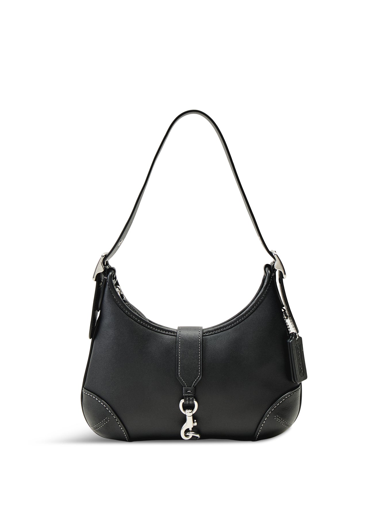 Coach Originals Hamptons Leather Hobo Bag Black – Fenwick