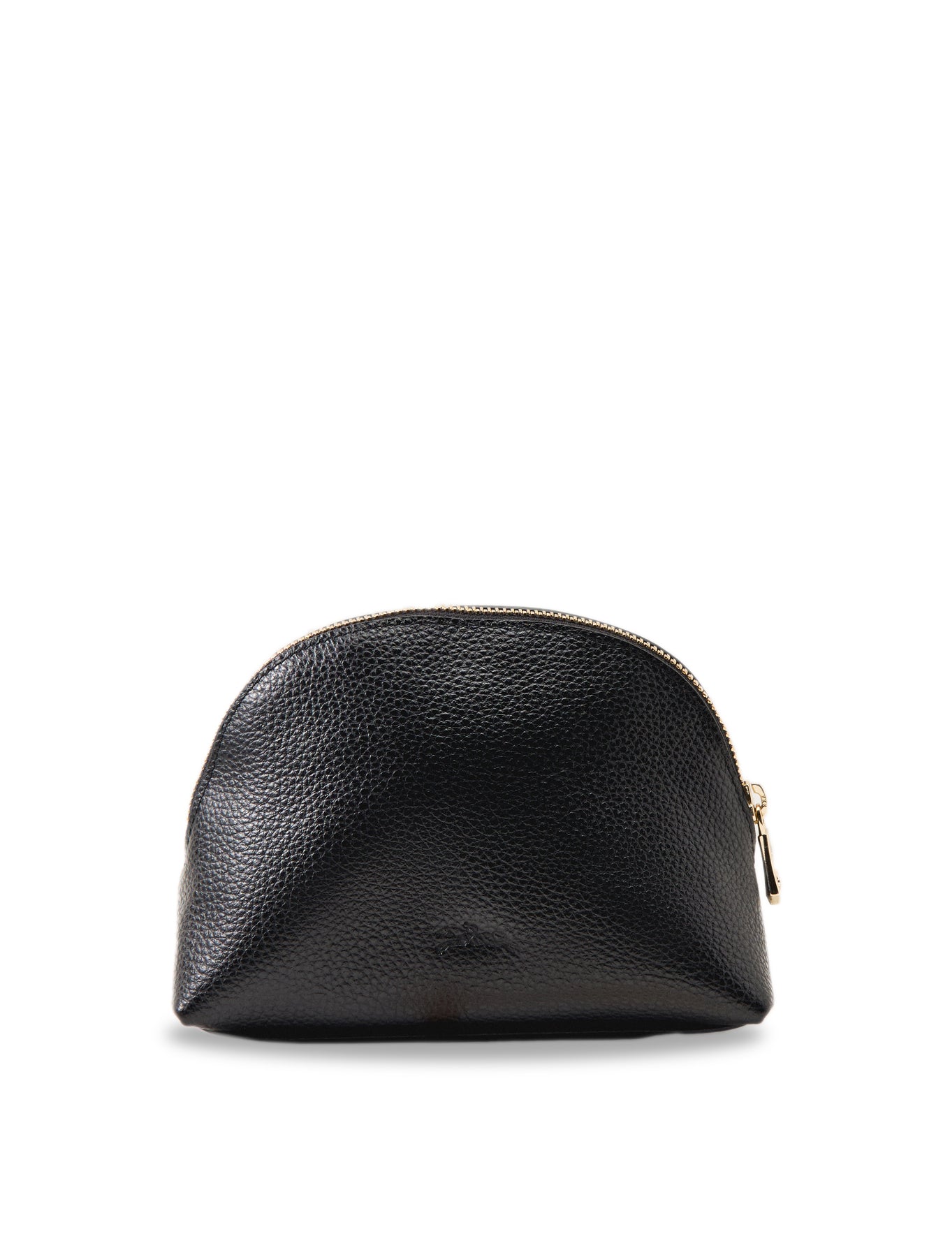 Le Foulonné Leather Pouch Black