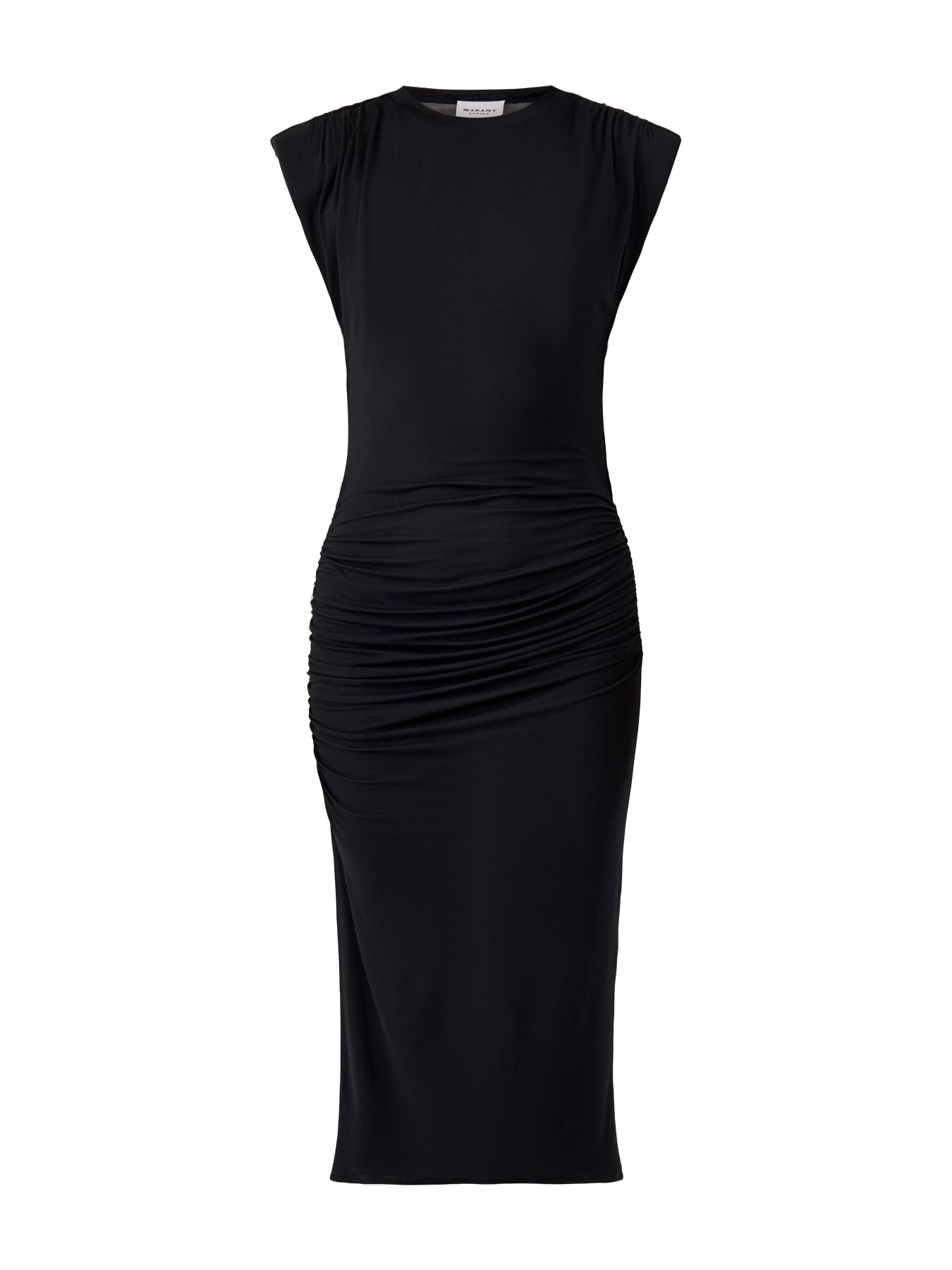 Donna Maxi Long Sleeve Dress Black