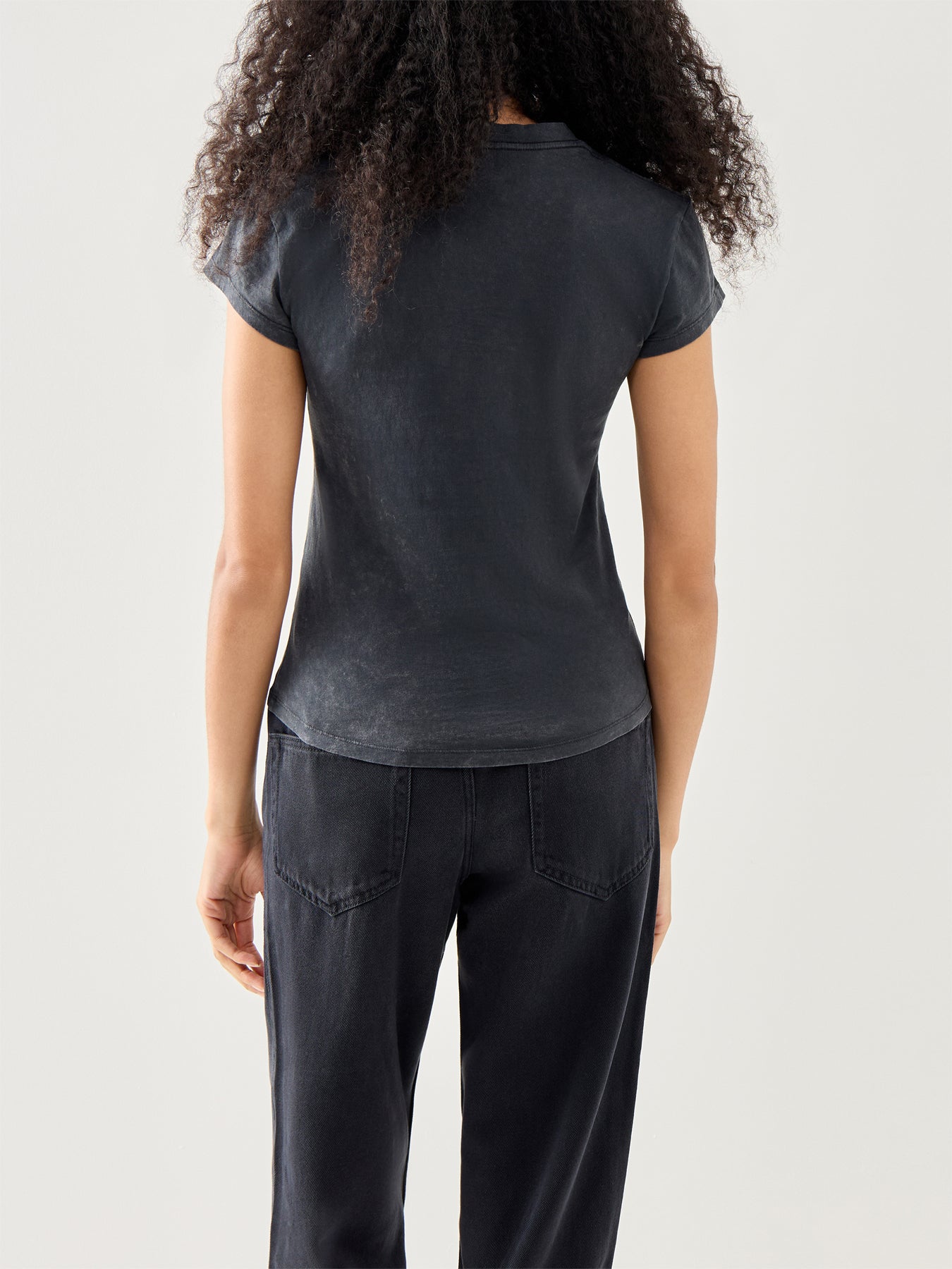 Eloane-Ga Logo Faded Baby Te