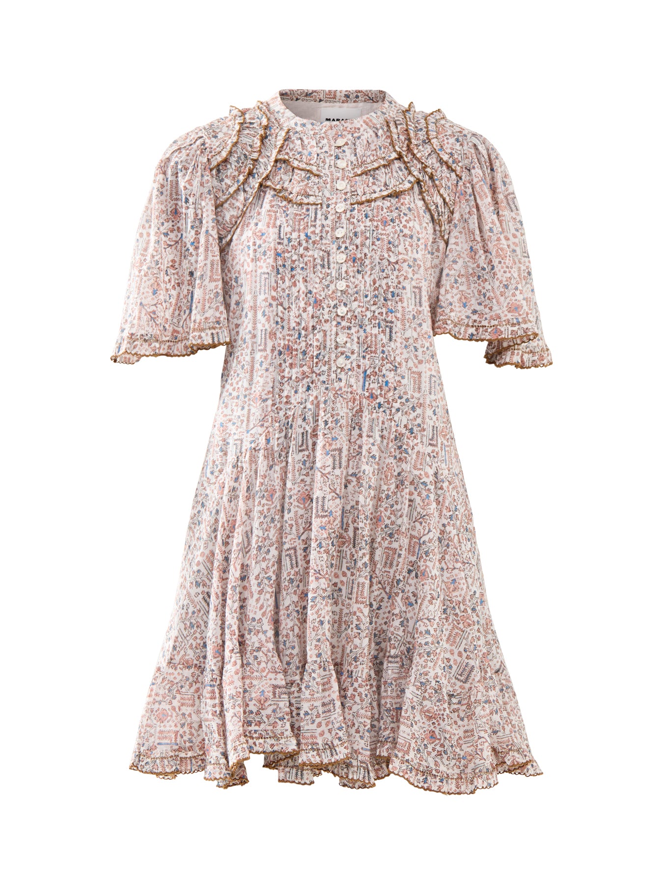 Celyana-Ga Filly Short Sleeve Mini Dress