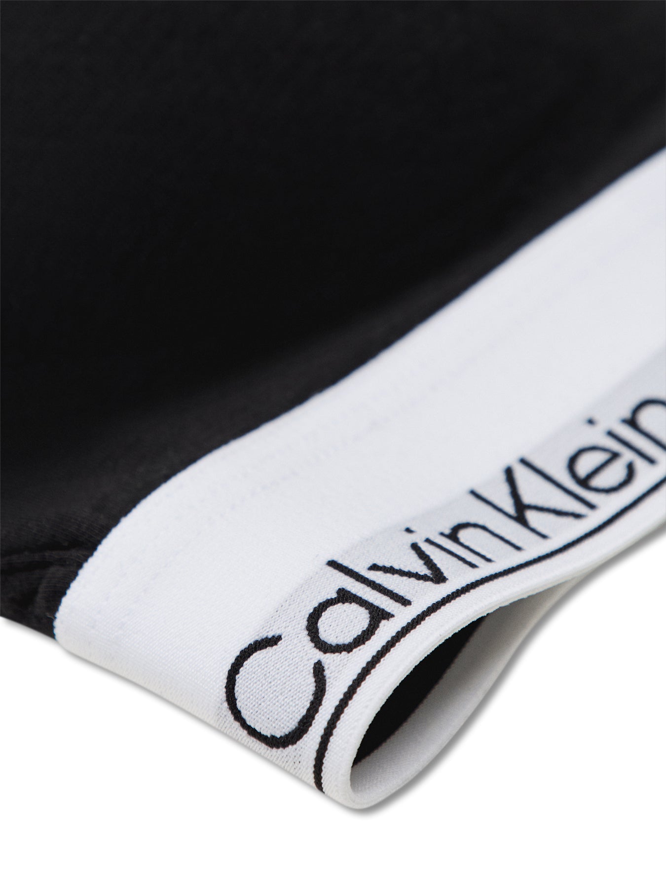 Modern Cotton Lift Bralette Black