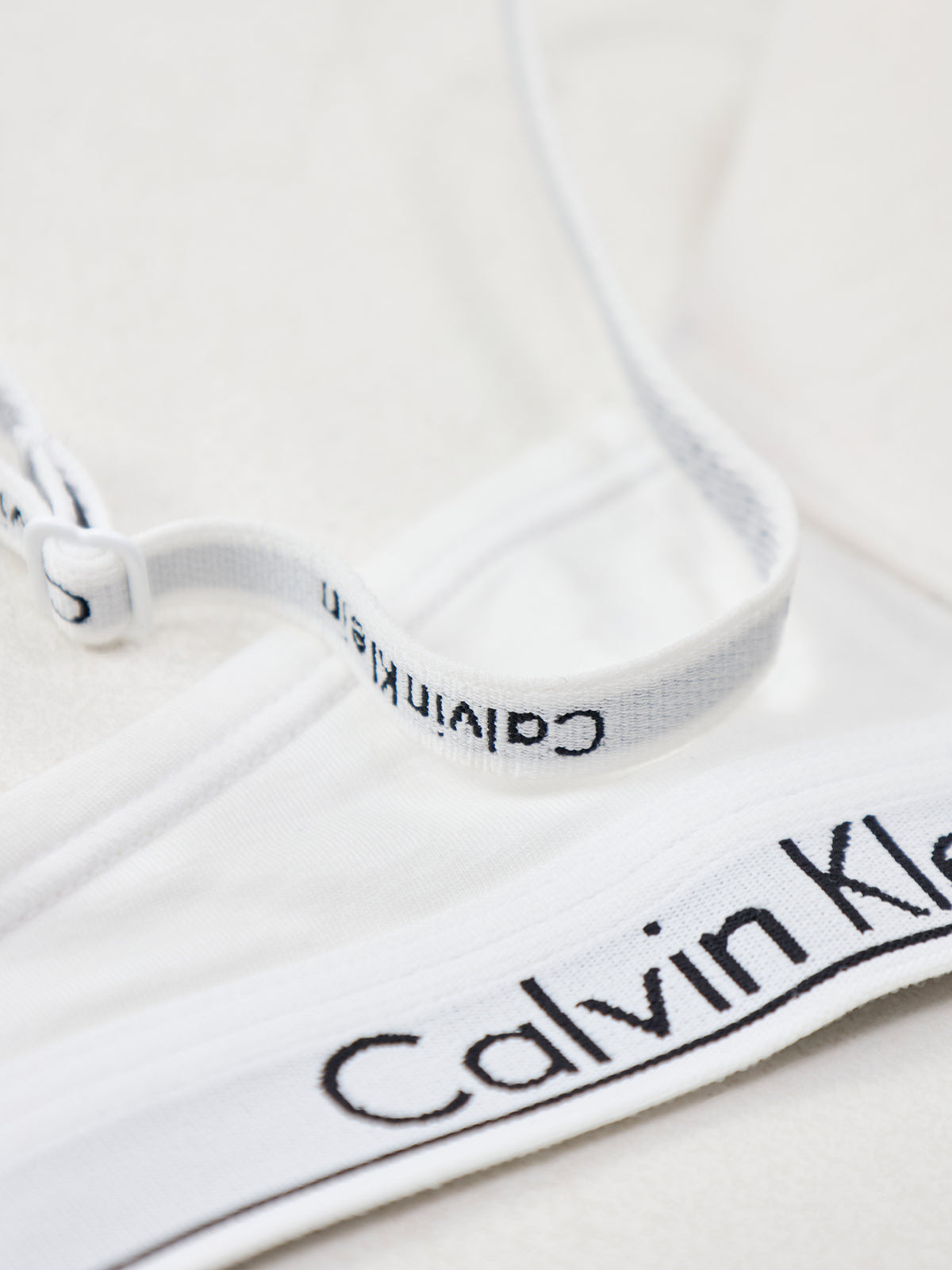 Icon Cotton Lightly Lined Demi Bra White