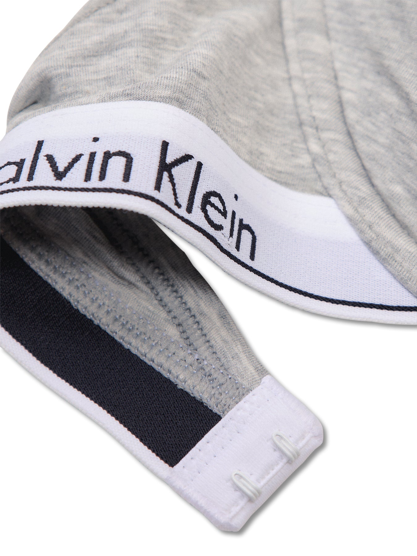 Icon Cotton Lightly Lined Demi Bra Grey Heather