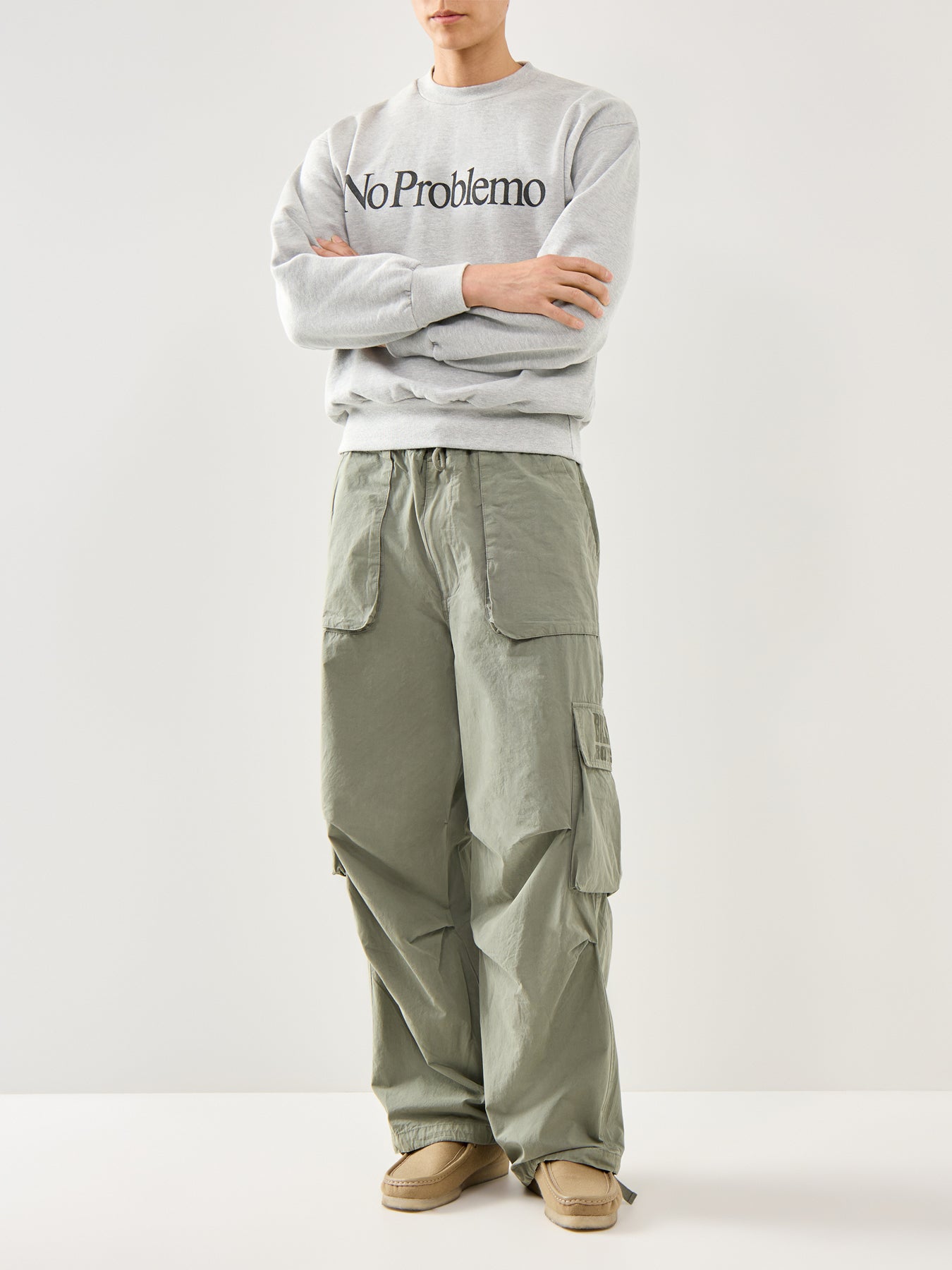 No Problemo Sweatshirt Grey