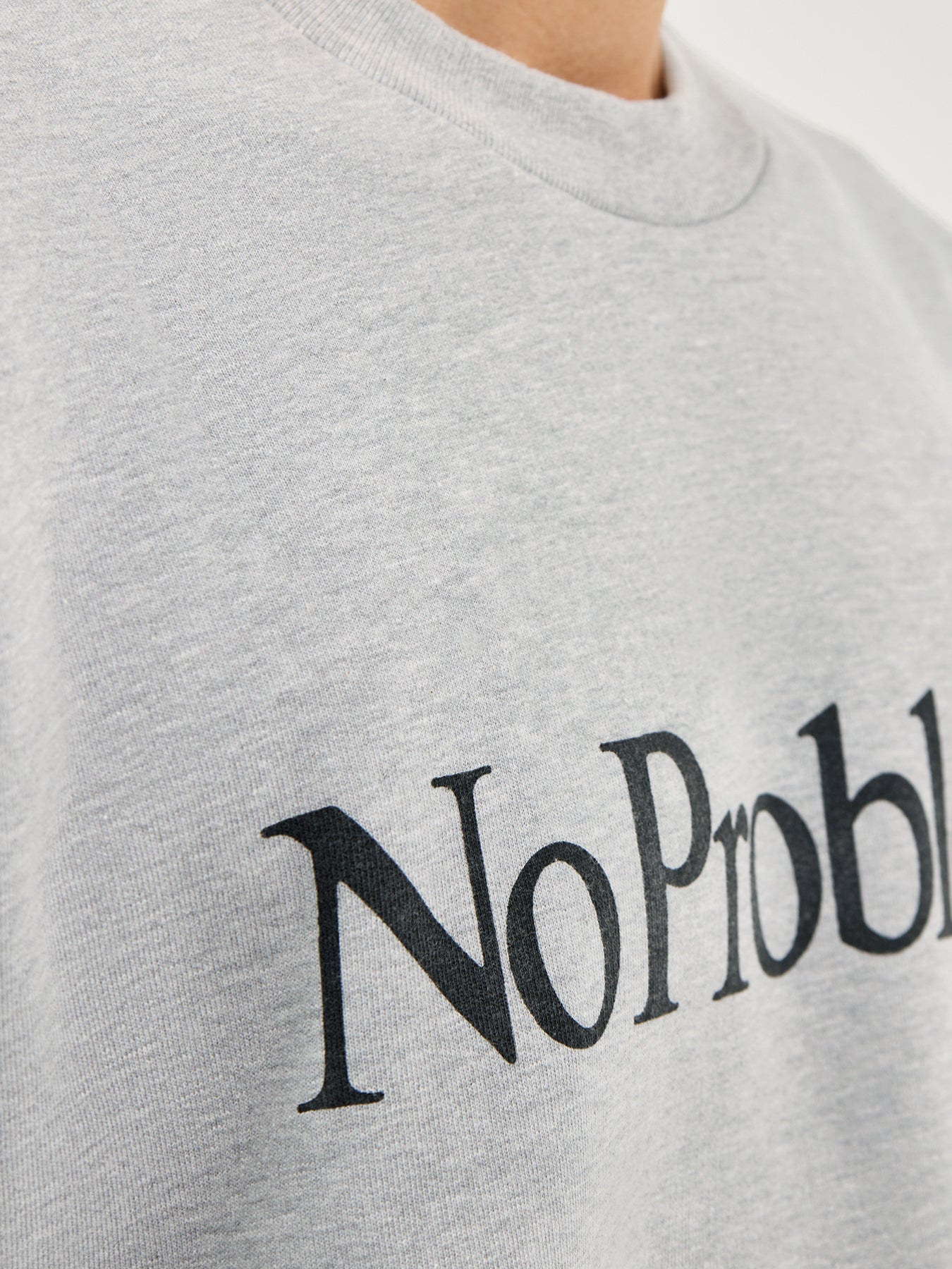 No Problemo Sweatshirt Grey