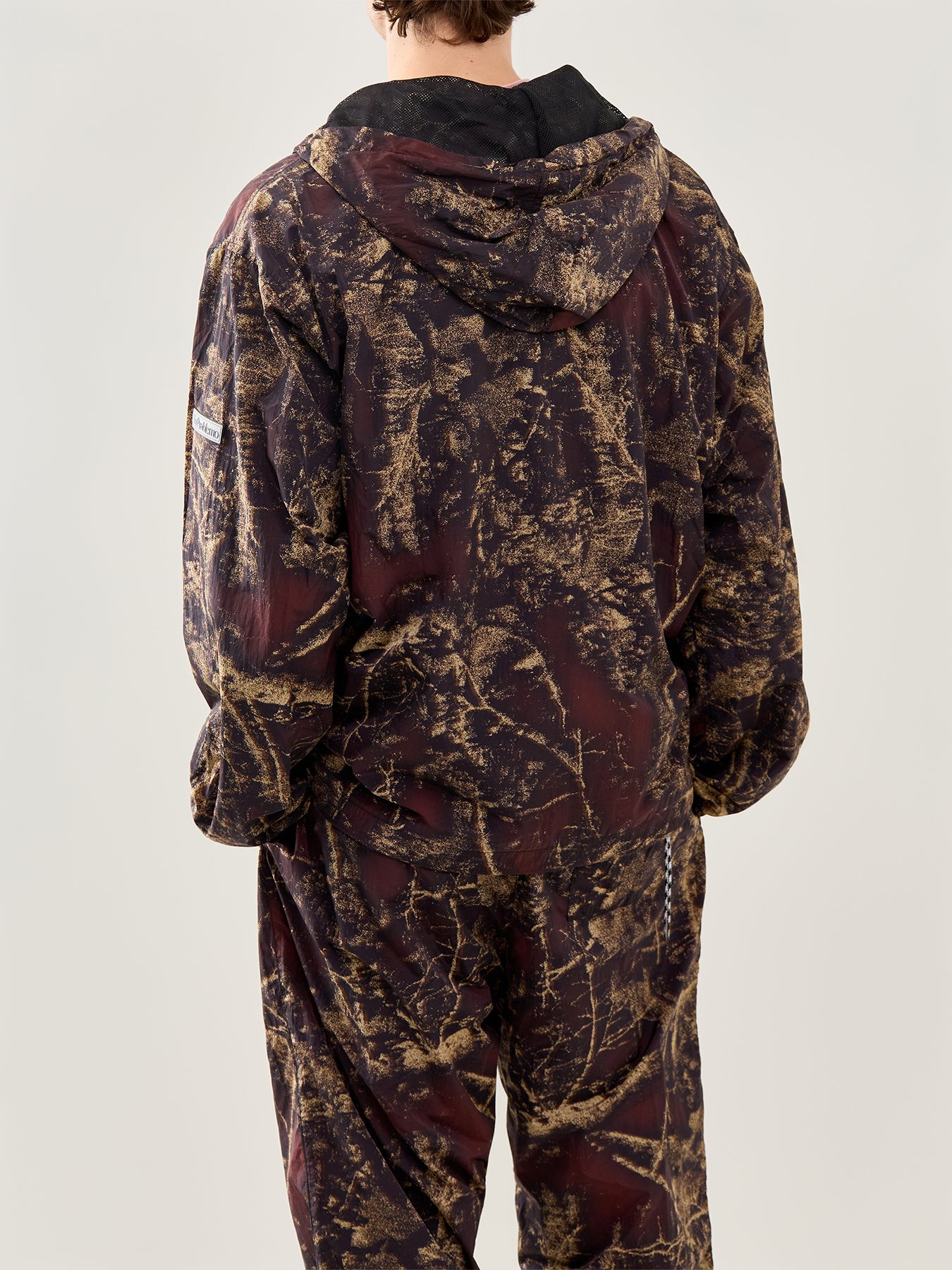 Forest Glitch Nylon Jacket