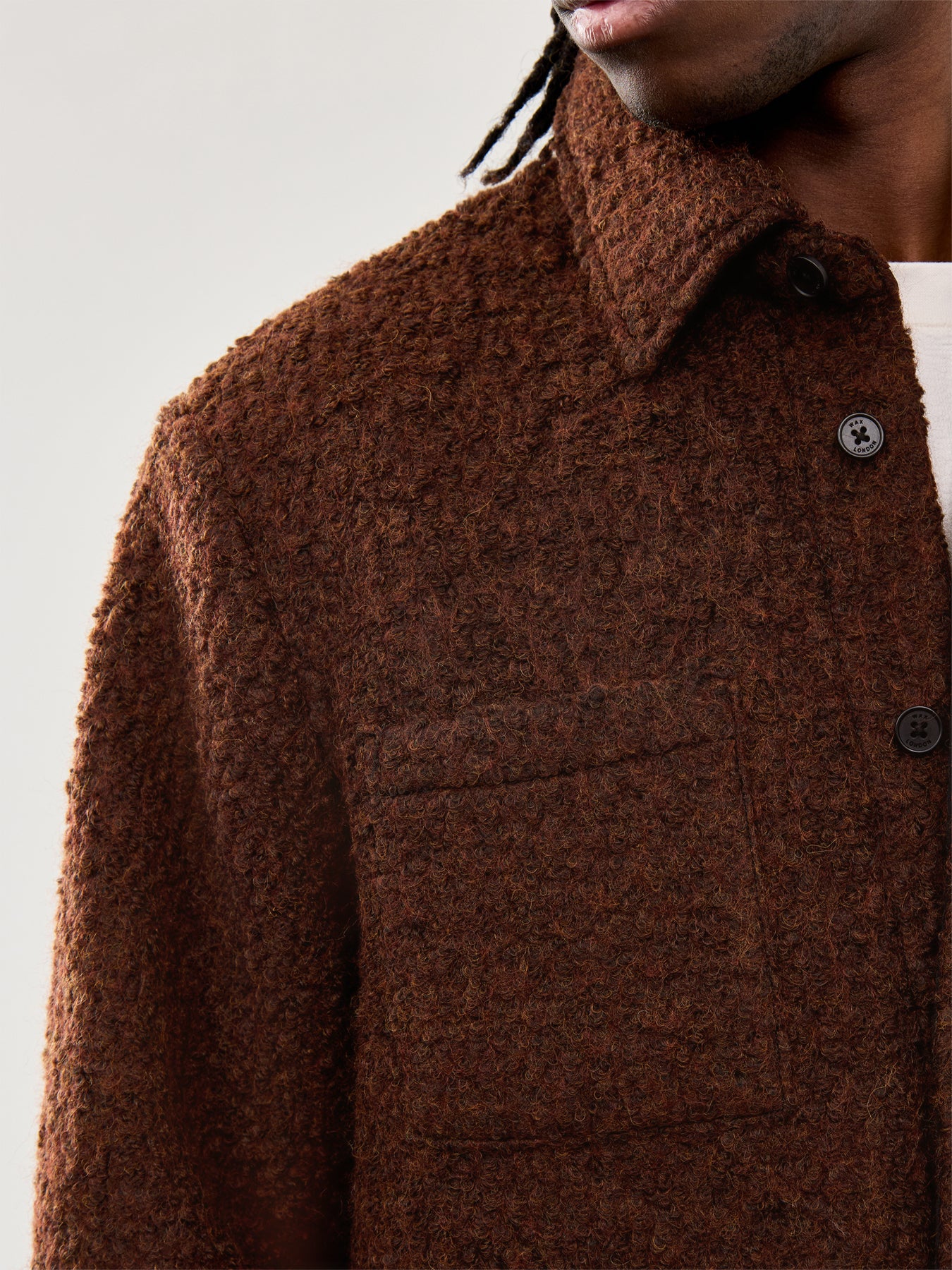 Mount Reversible Overshirt Brown