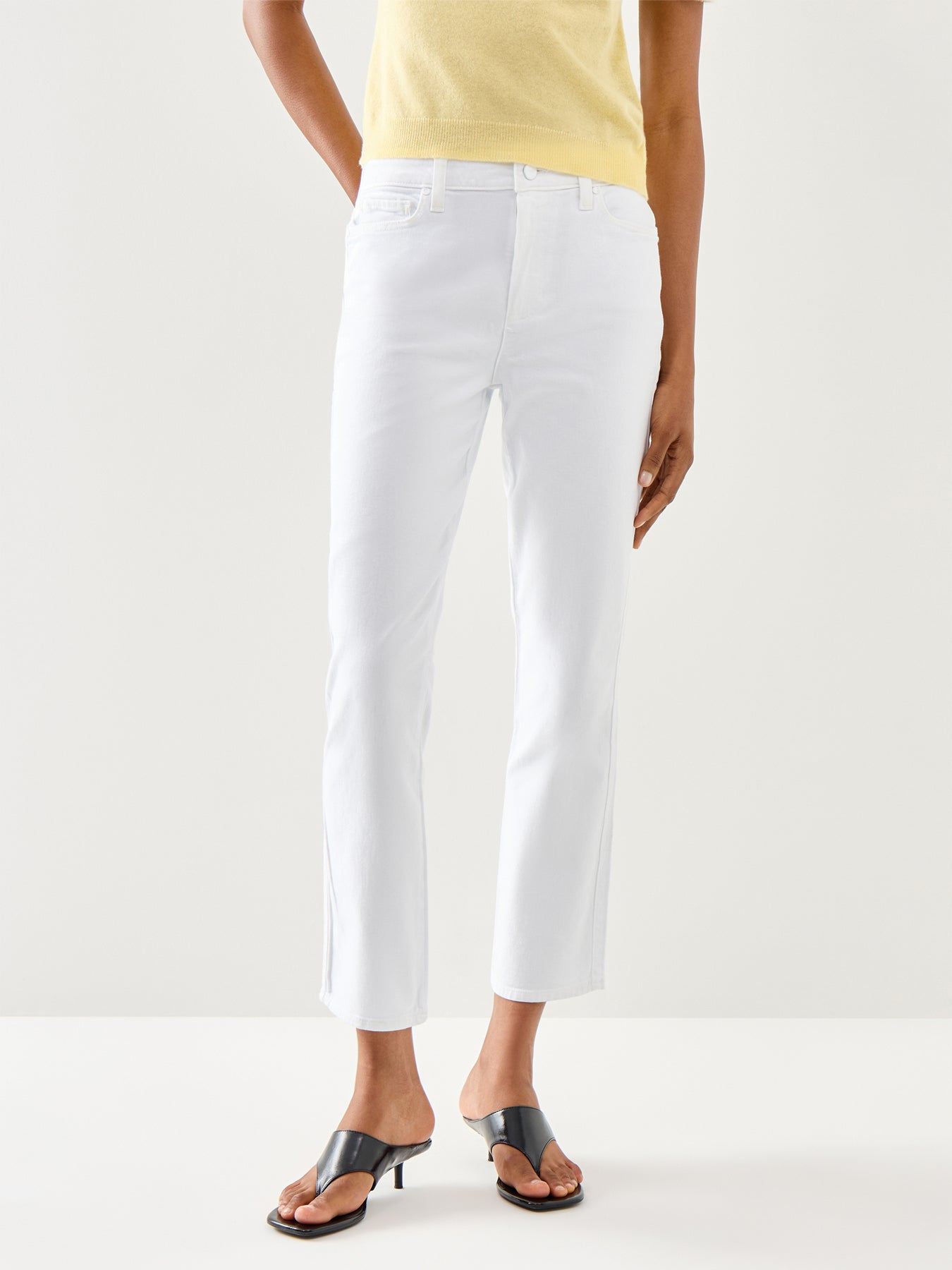 Cindy High Rise Straight Jean