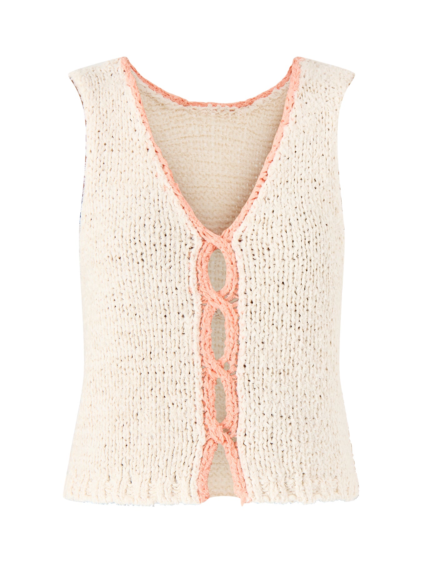 Sicily Sweater Shell With Contrast Centre Seam