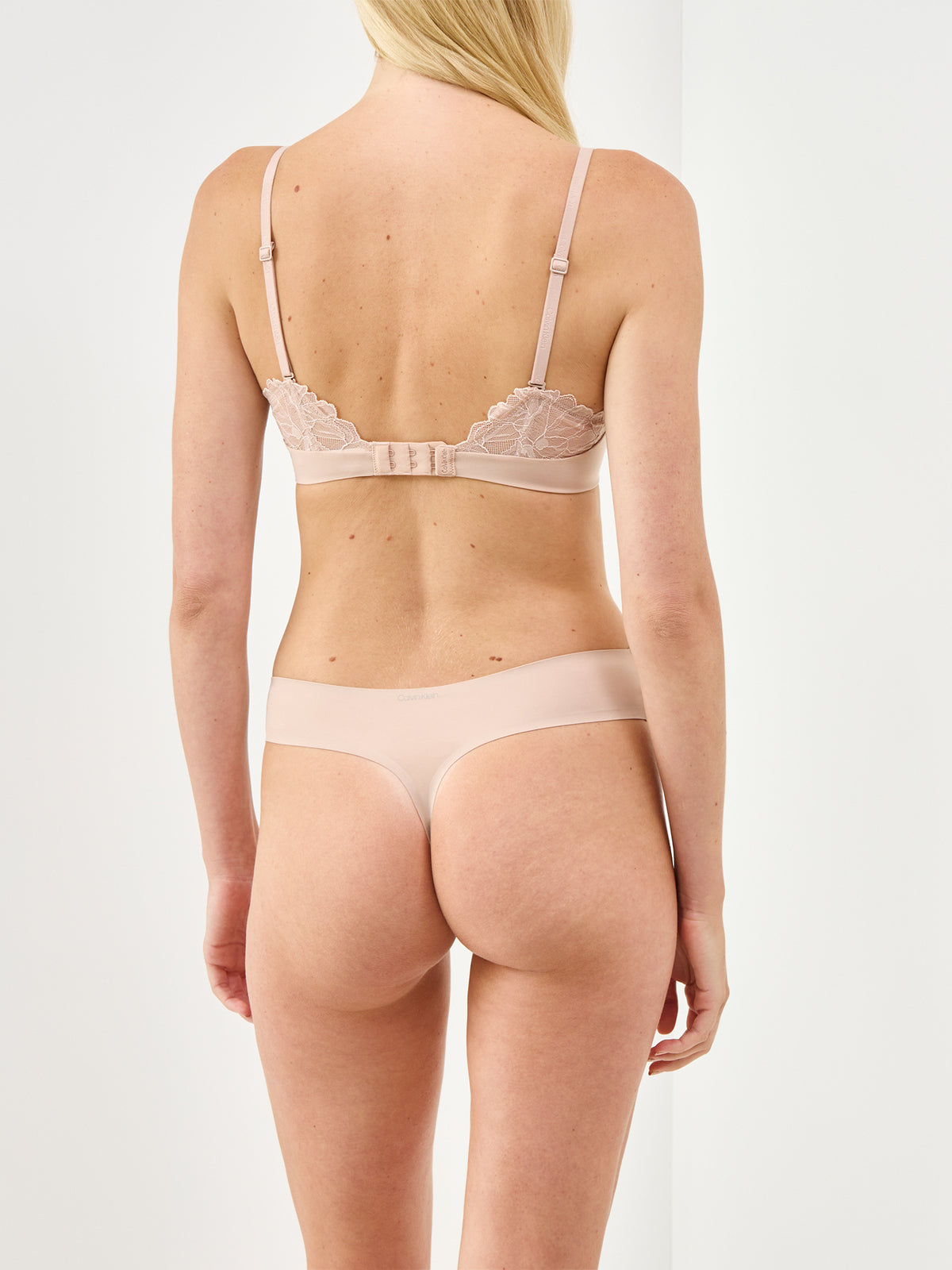 Perfectly Fit Lace Thong Cedar