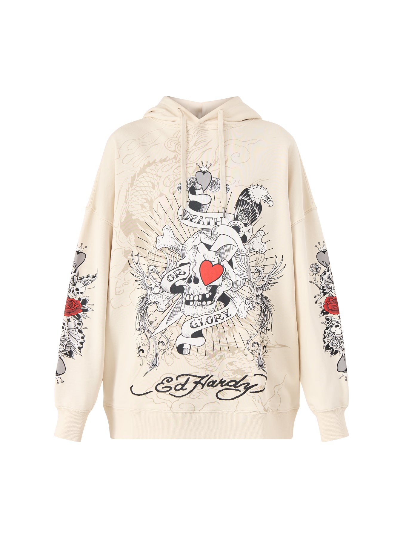 Womens Death Or Glory Love Hoodie