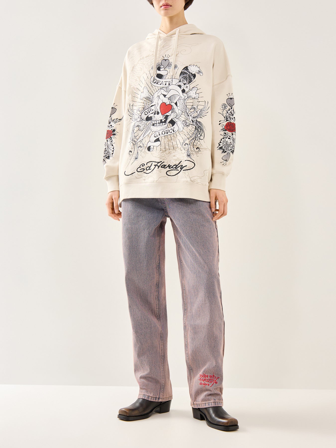 Womens Death Or Glory Love Hoodie