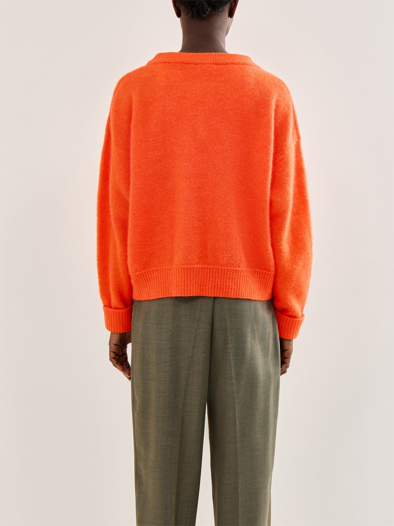 Vitow Wool Jumper Red