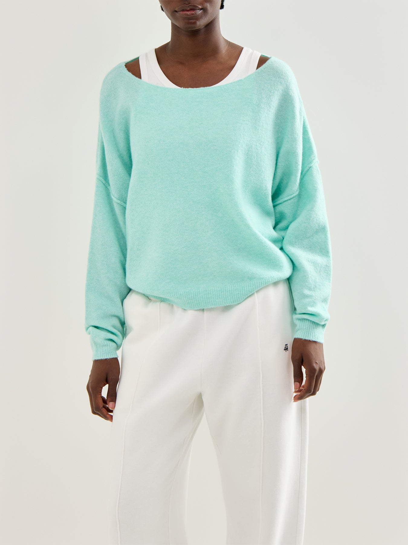 Damsville Wool Jumper Blue