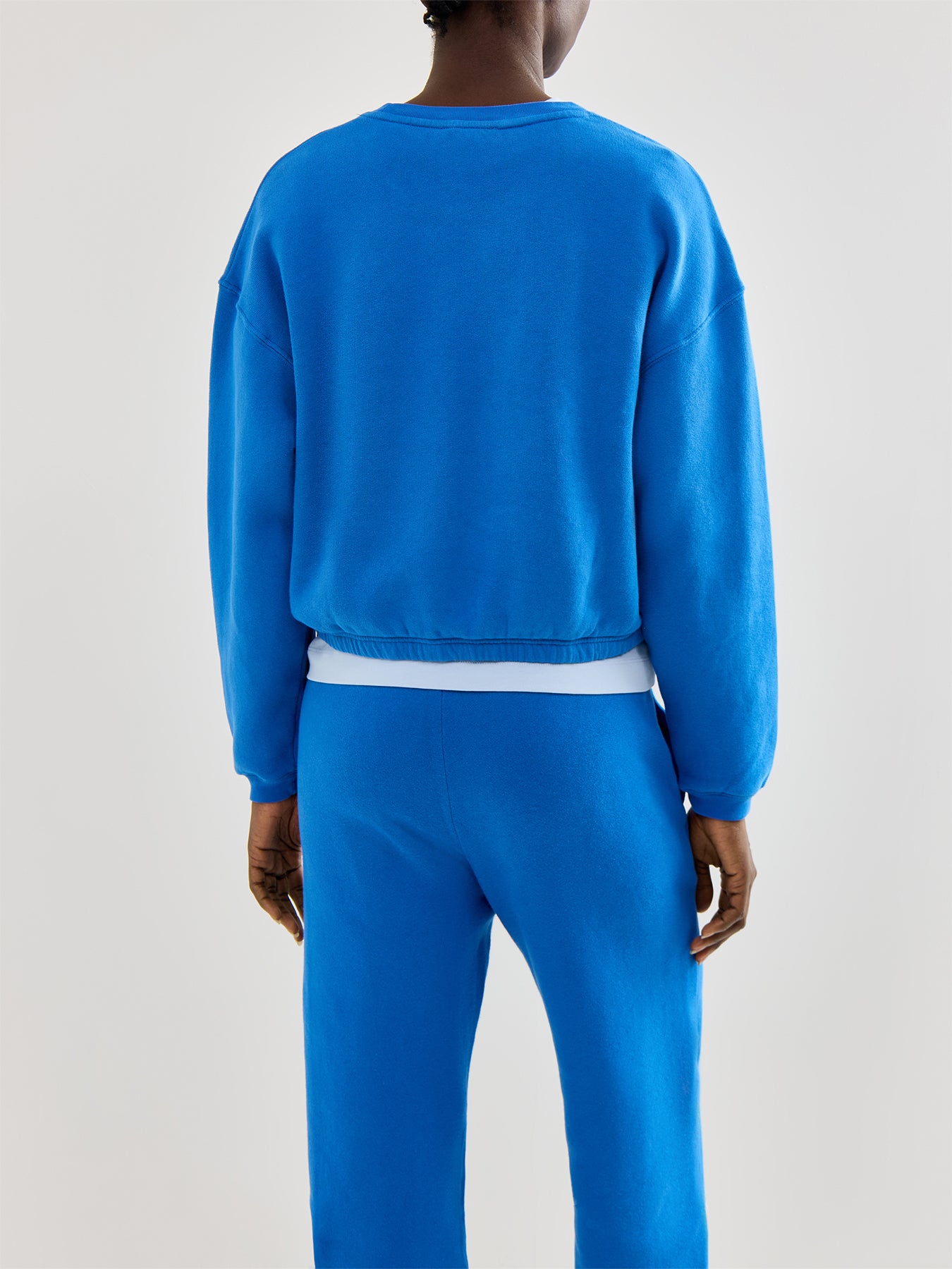 Izubird Cotton Sweater Blue