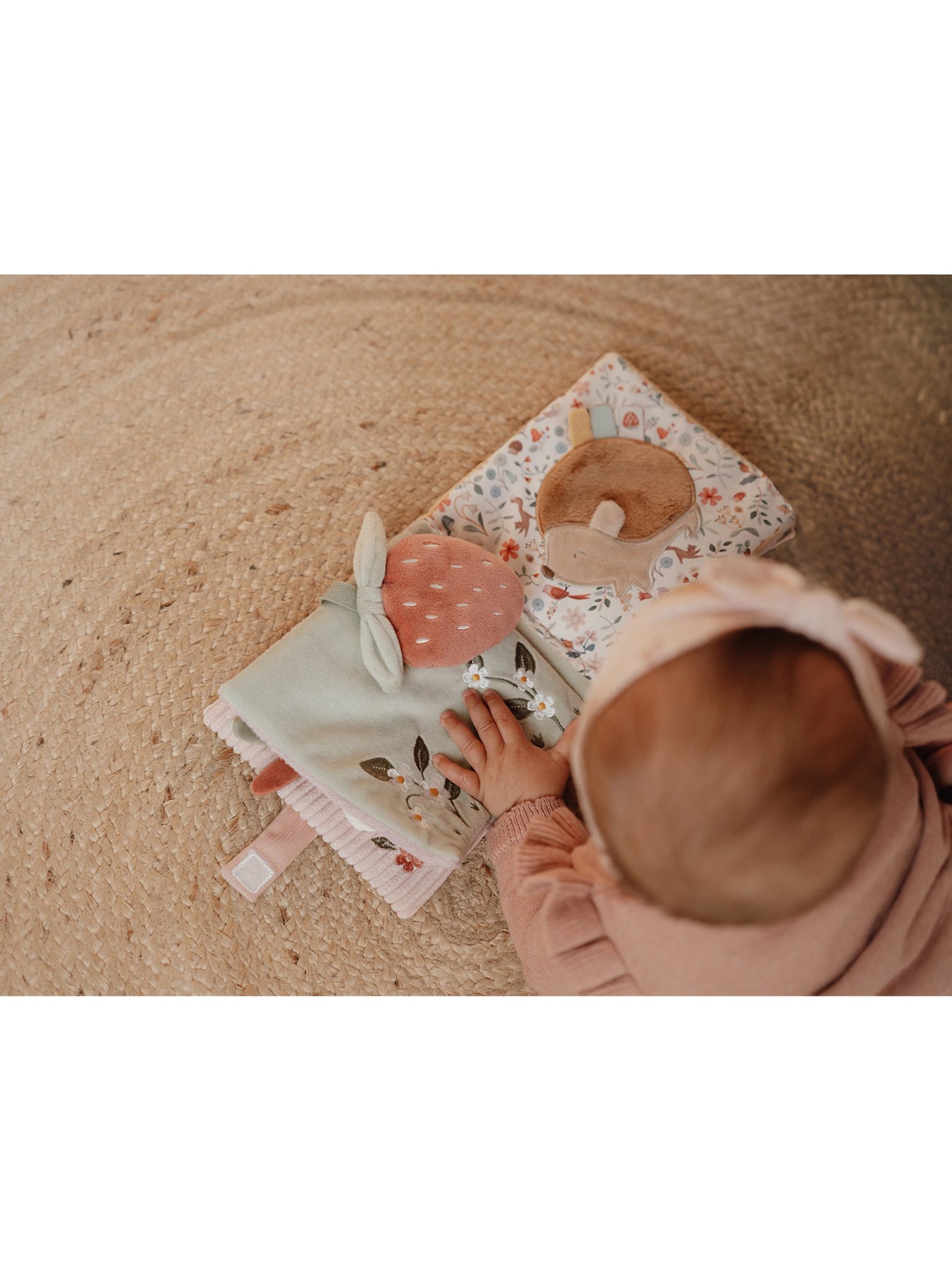 Soft Activity Book Fairy Garden Pink