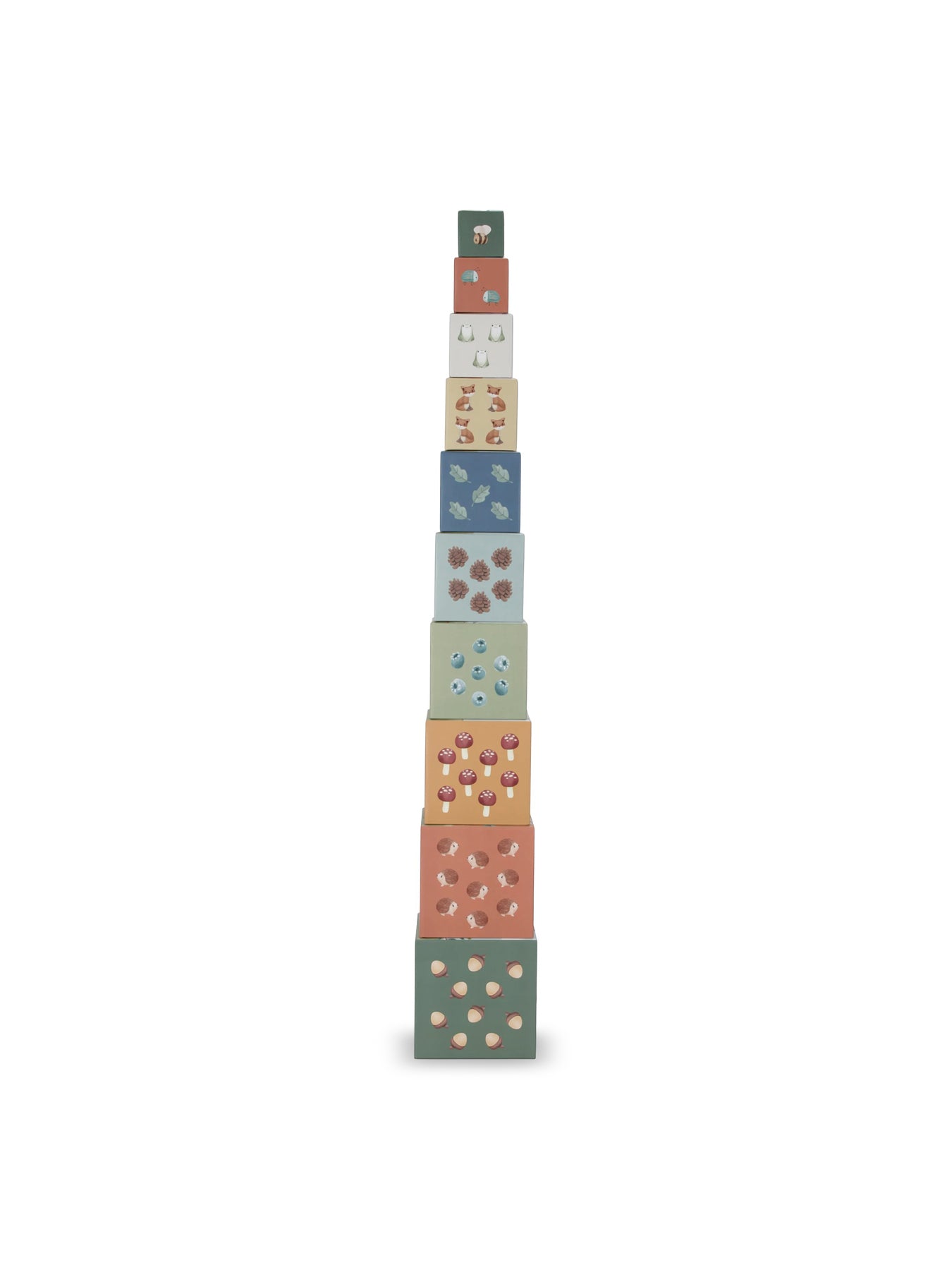 Forest Friends Building Blocks Blue