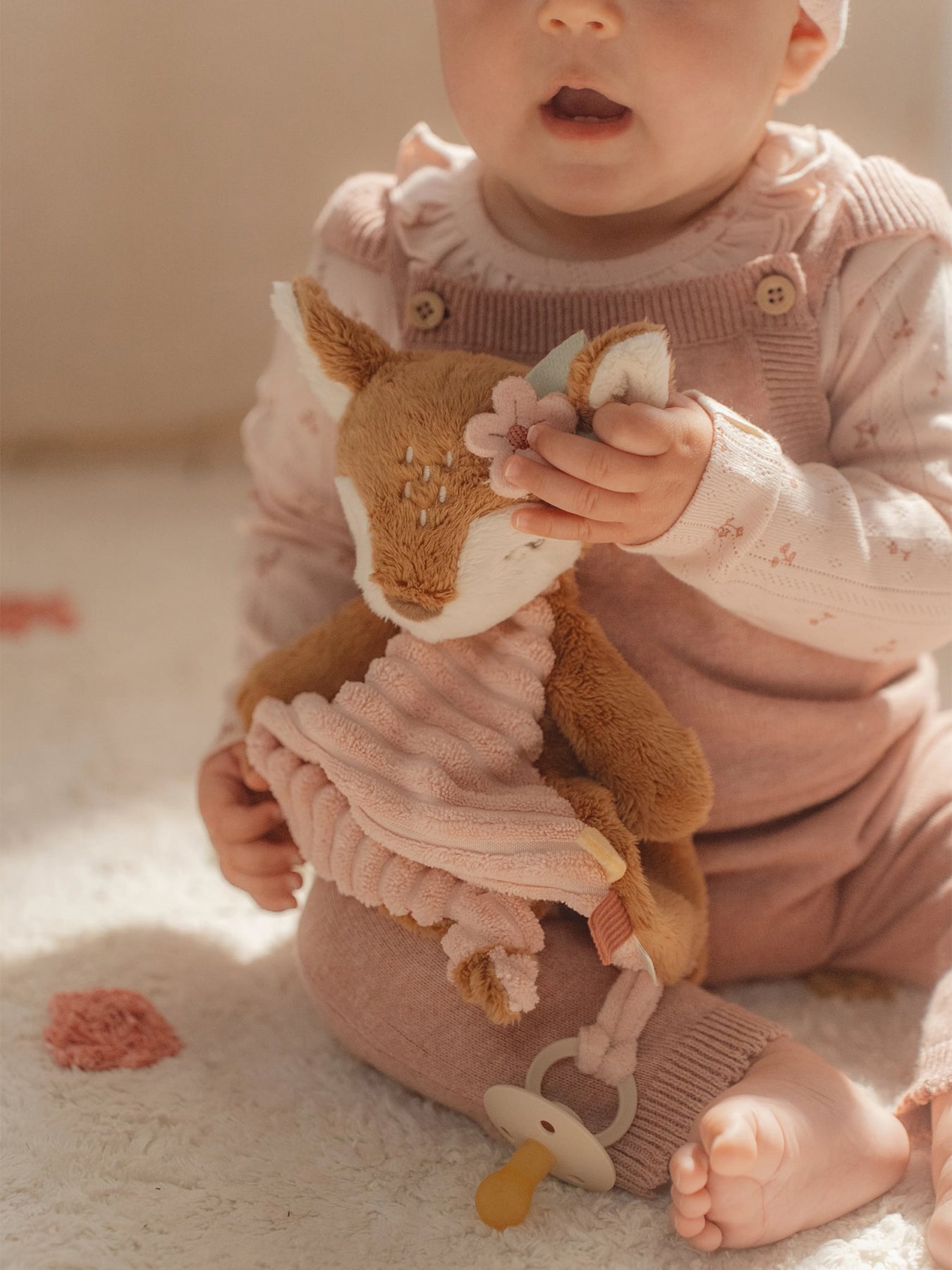 Cuddle Cloth Deer Pink