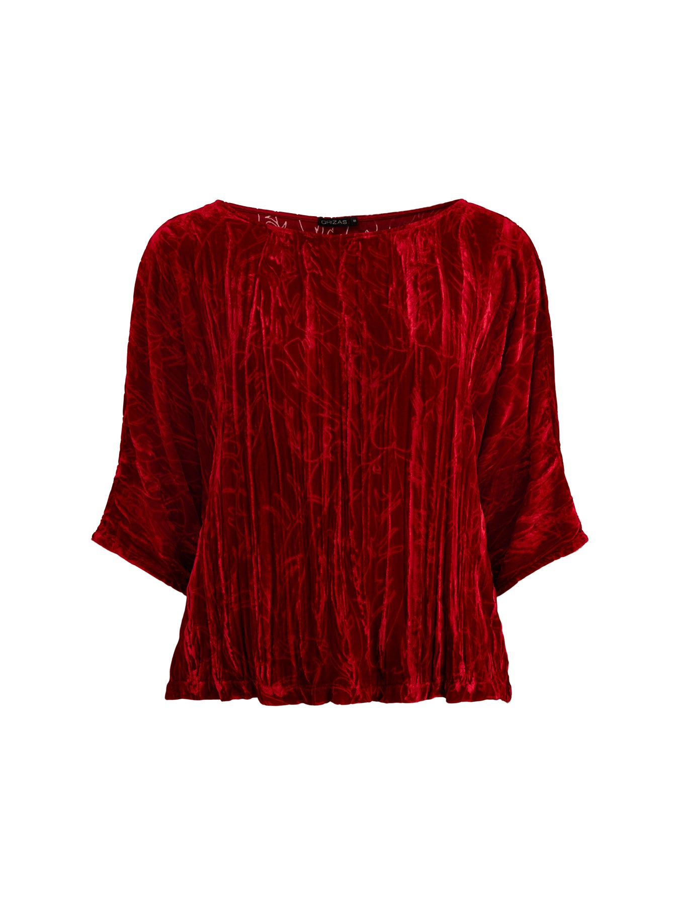 Devore Top Cherry Red