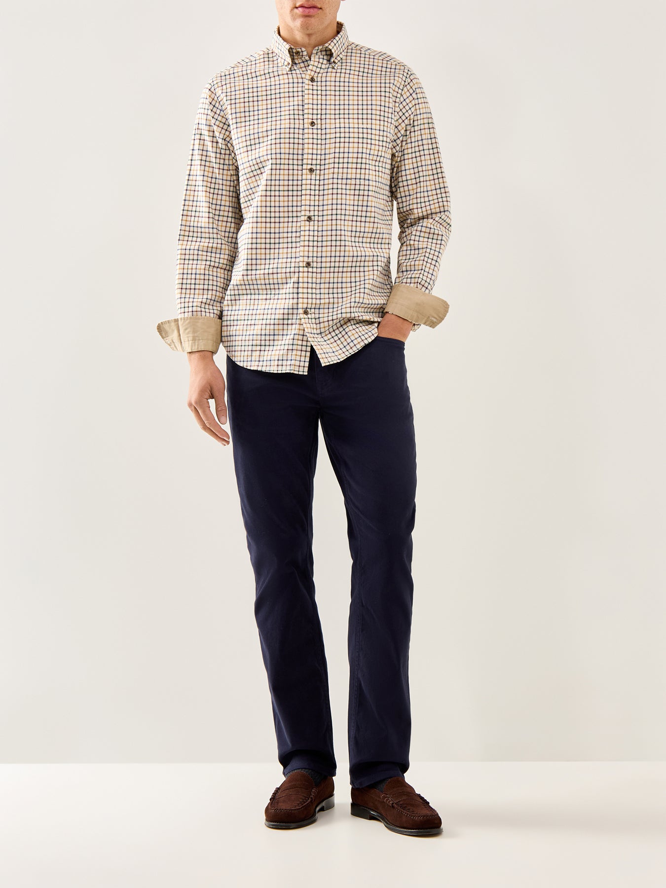 Moleskin Jeans Evening Blue