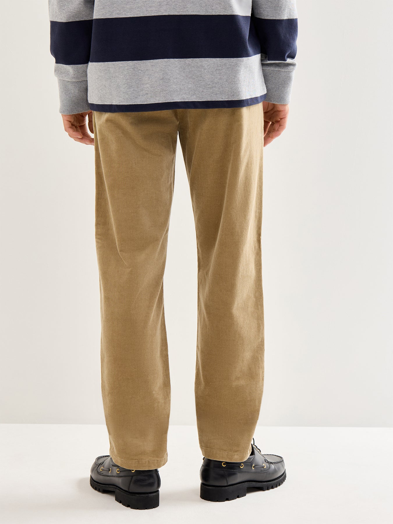 Regular Cord Cotton Chinos Brown