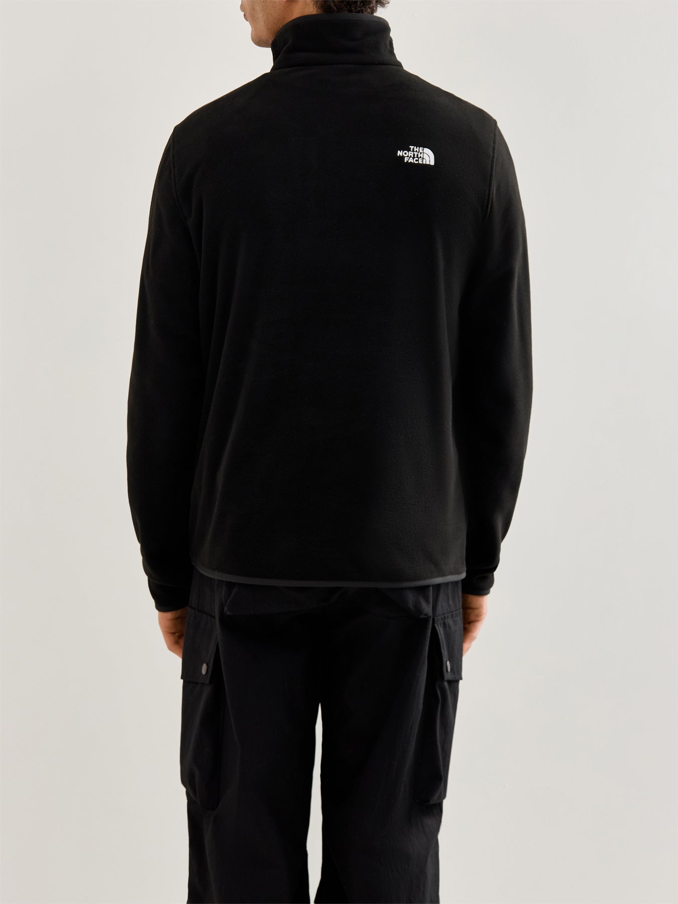 Glacier Fleece 1/4 Zip Jacket Tnf Black
