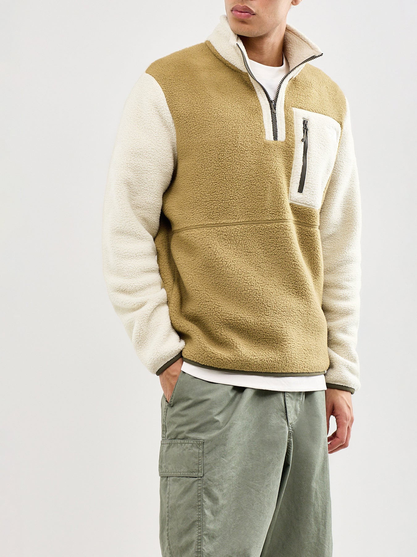 Yumiori 1/4 Zip Jacket Neutral