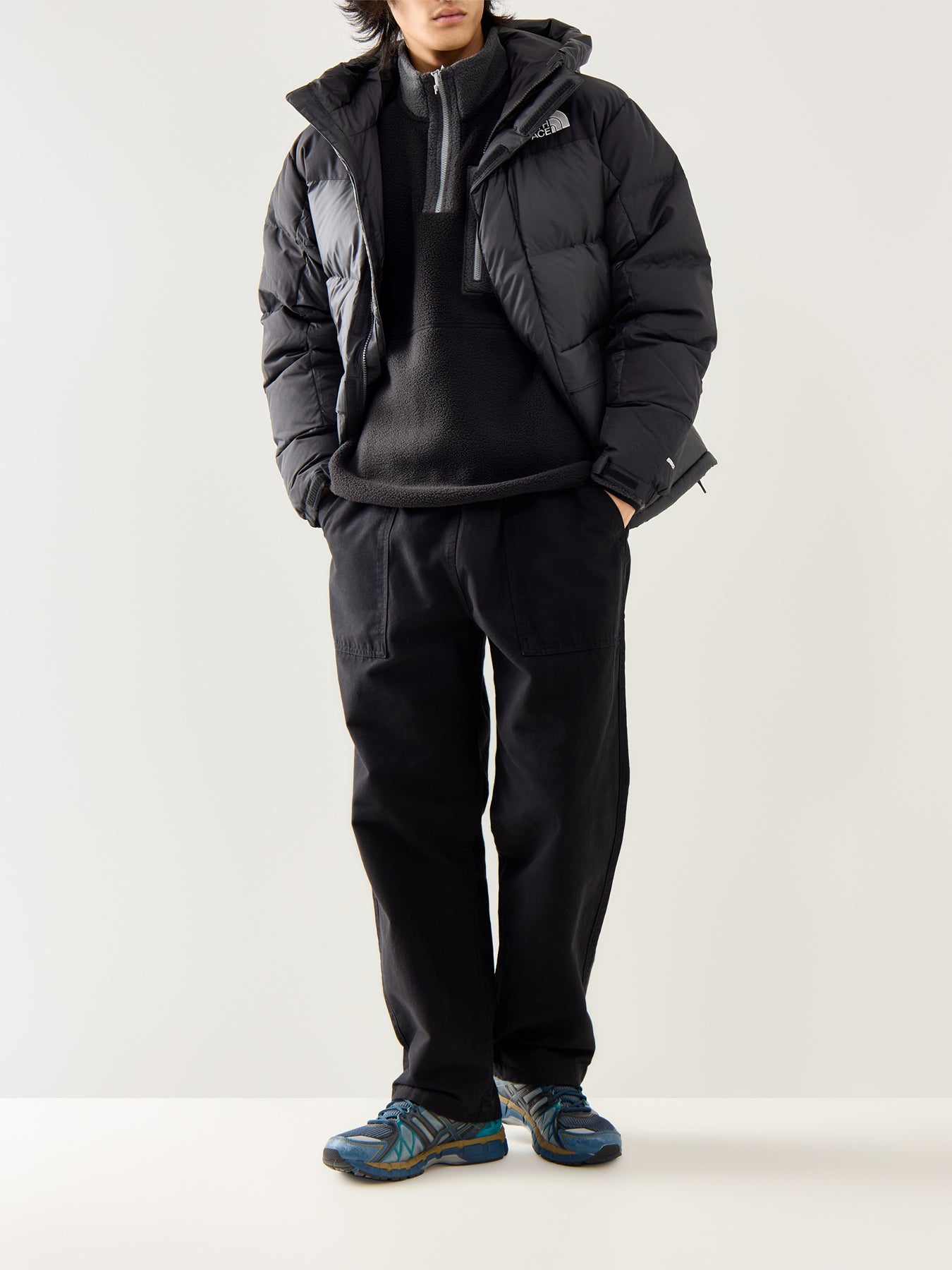 Yumiori Quarter Zip Black