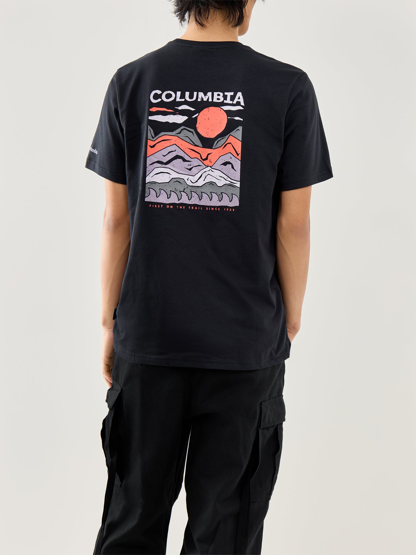 Explorers Canyon Back Short Sleeves Black