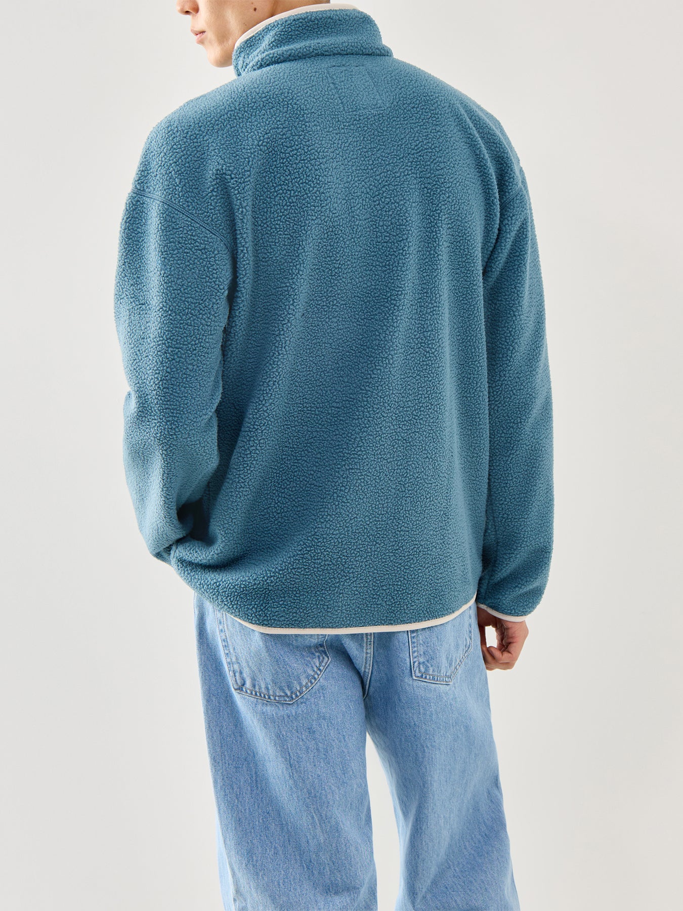 Helvetia II Half Snap Sweatshirt Blue