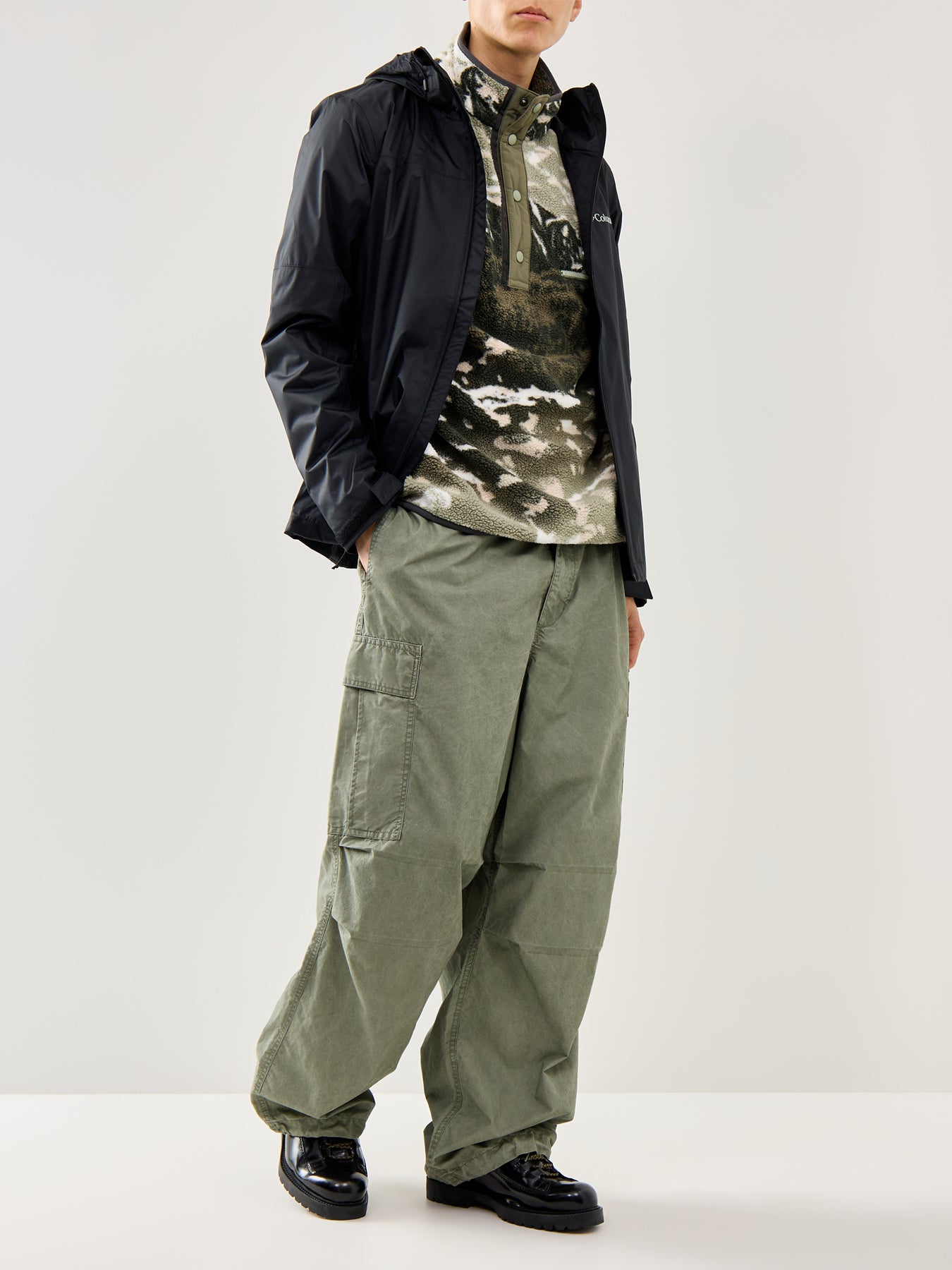 Helvetia II Printed Half-Safari Sweatshirts Sisters