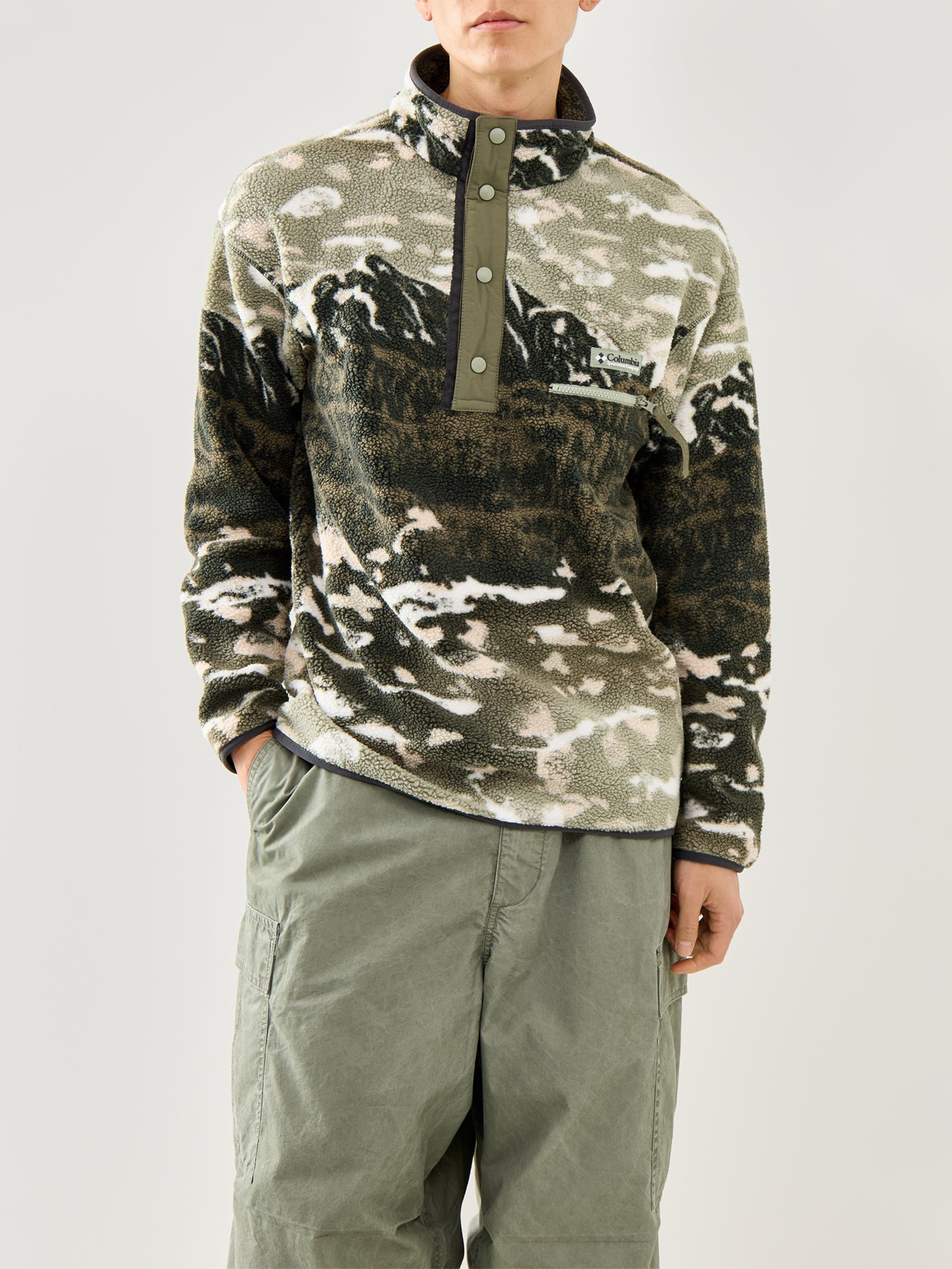 Helvetia II Printed Half-Safari Sweatshirts Sisters