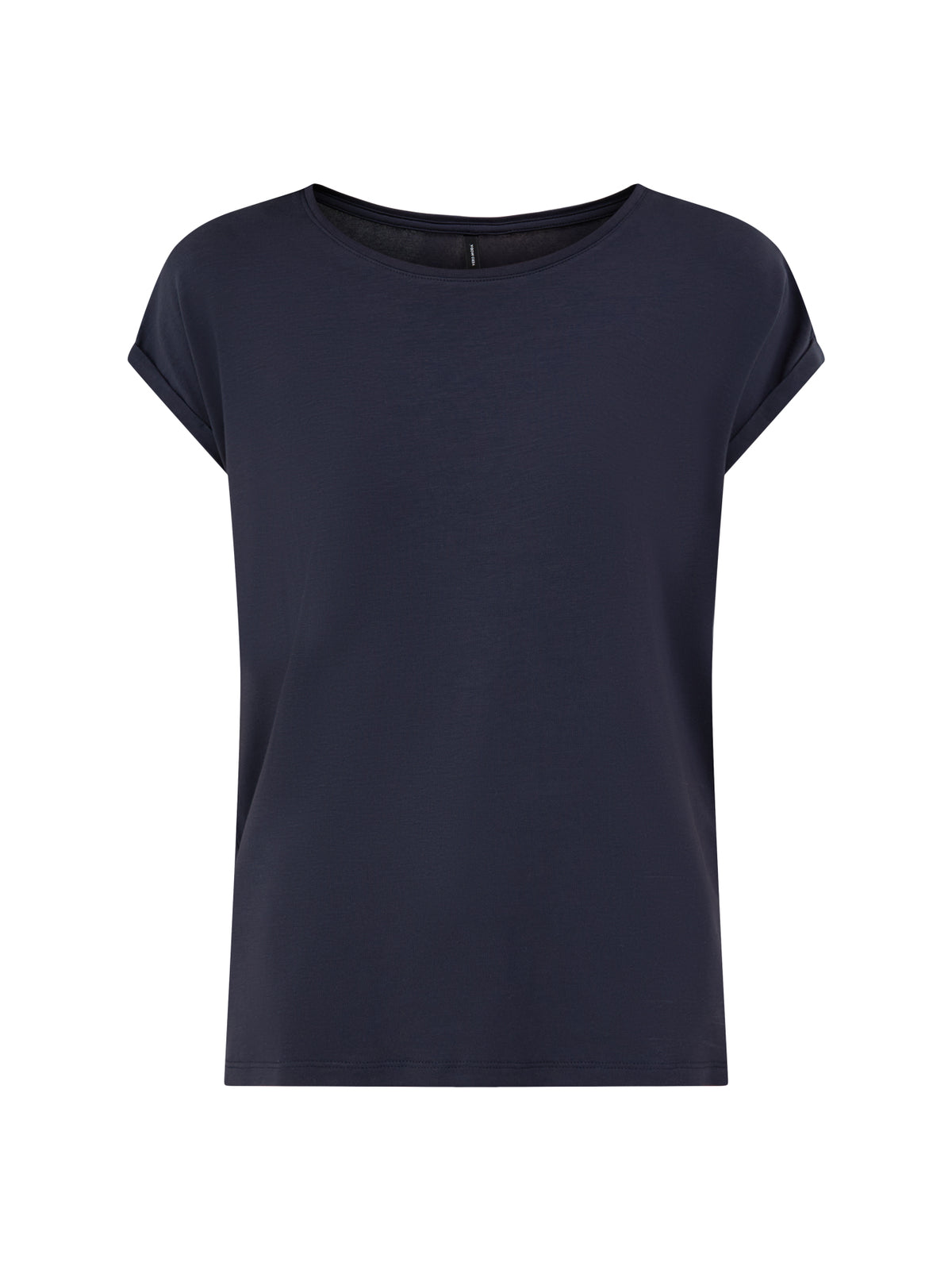 Ava TENCEL Lyocell-Blend T-Shirt Navy