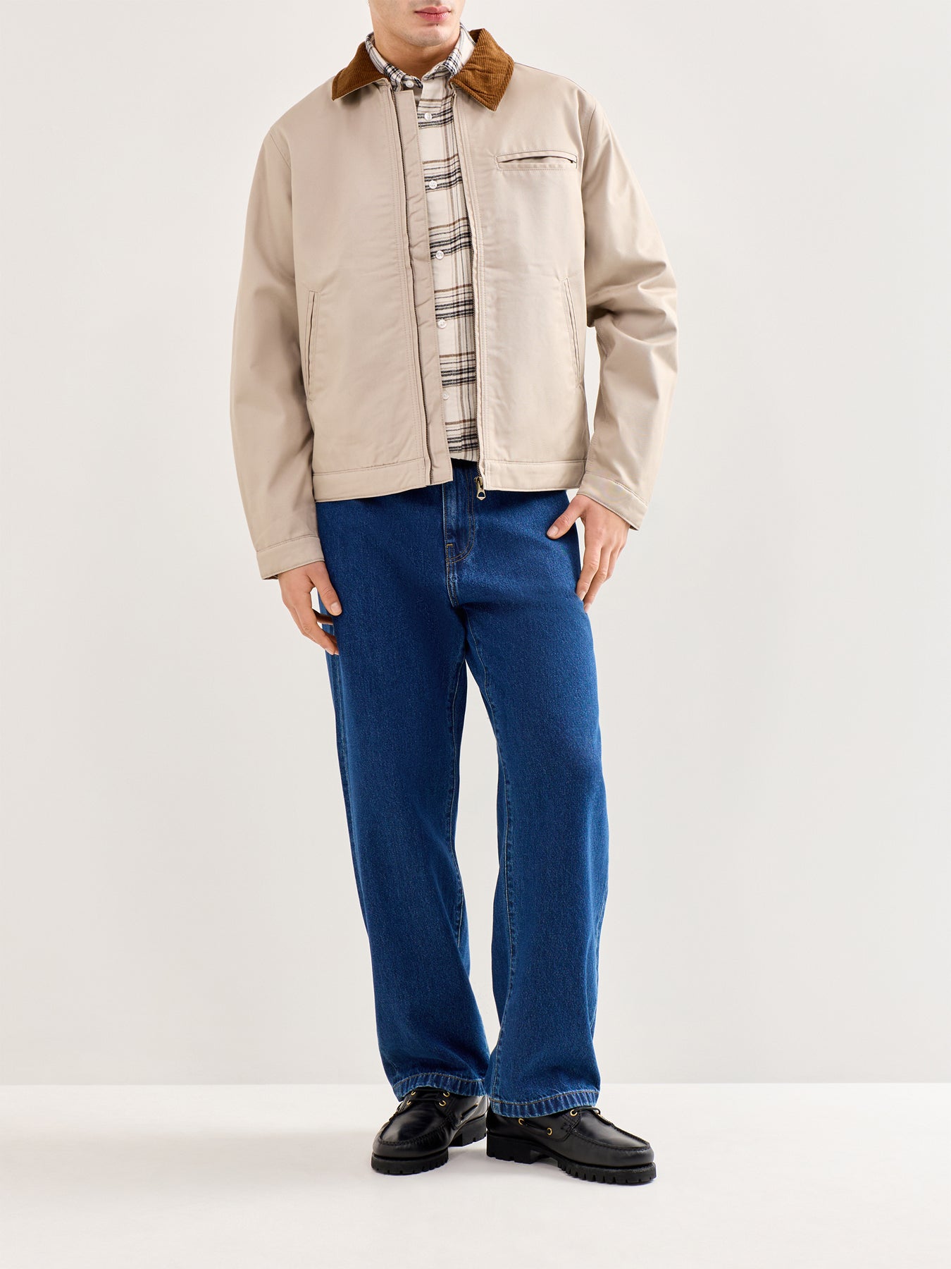 Flannel Long-Sleeve Shirt Check
